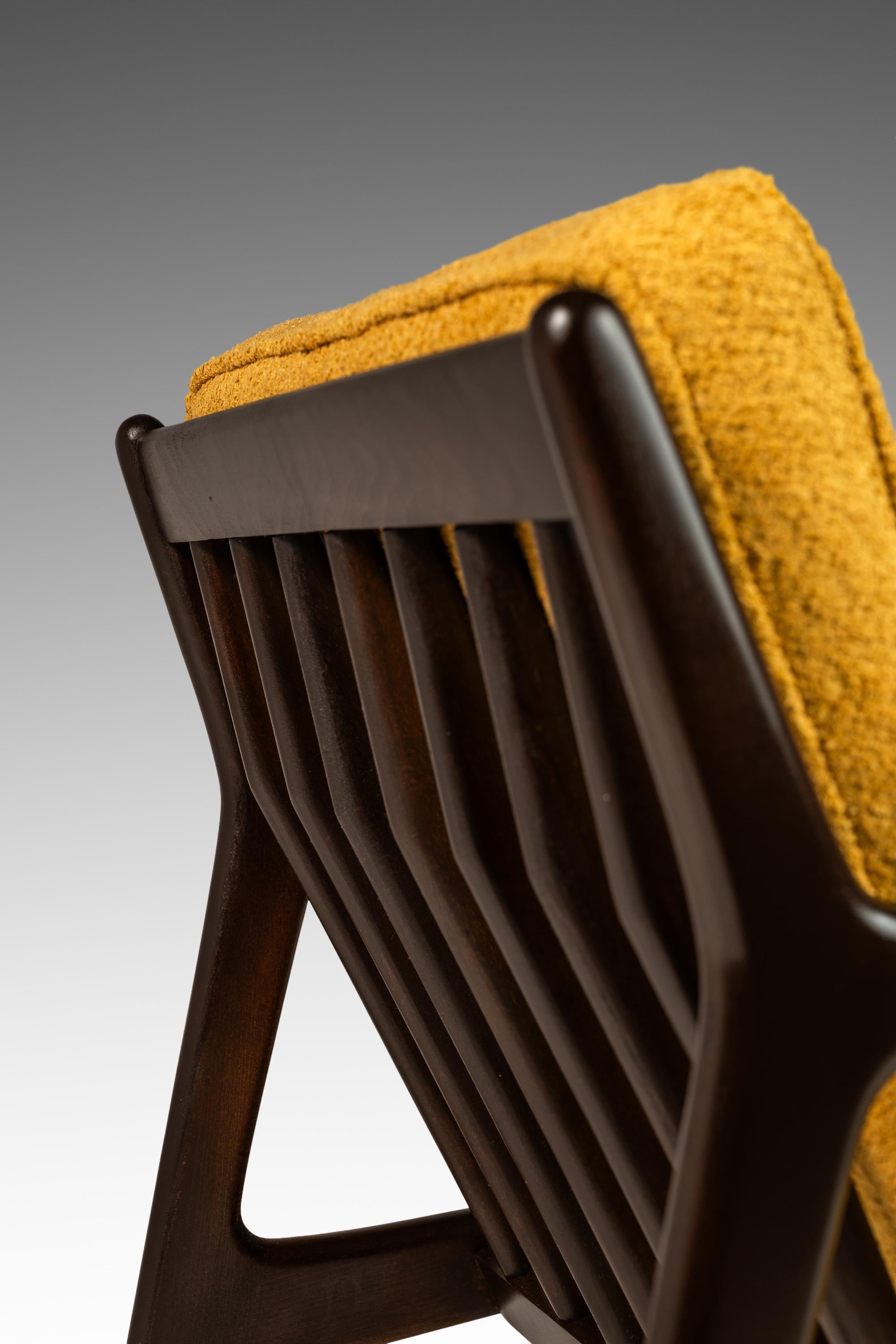 Set of 2 'Blade Arm' Lounge Chairs by Ib Kofod Larsen for Selig, Denmark, 1960's 10