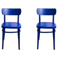 Set Of 2 Blue MZO Chairs by Mazo Design