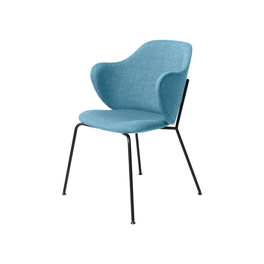 Set of 2 blue Remix Lassen chairs by Lassen
Dimensions: W 58 x D 60 x H 88 cm 
Materials: Textile

The Lassen chair by Flemming Lassen, Magnus Sangild and Marianne Viktor was launched in 2018 as an ode to Flemming Lassen’s uncompromising