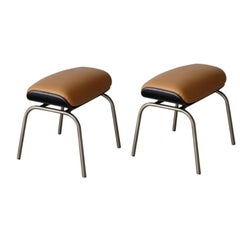 Set of 2 Bluemoon Ottomans by Patrick Jouin