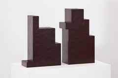 2er-Set BN V Dekorative Skulpturen aus Holz und Mischtechnik von Michal Škoda