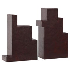 2er-Set BN V Dekorative Skulpturen aus Holz und Mischtechnik von Michal Škoda