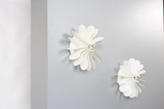 Set of 2 Bolide wall lights by Hermian Sneyders de Vogel for Raak, 1971