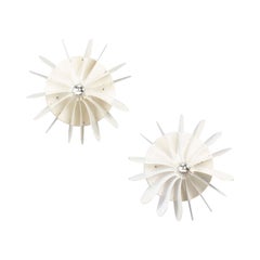 Set of 2 Bolide wall lights by Hermian Sneyders de Vogel for Raak, 1971