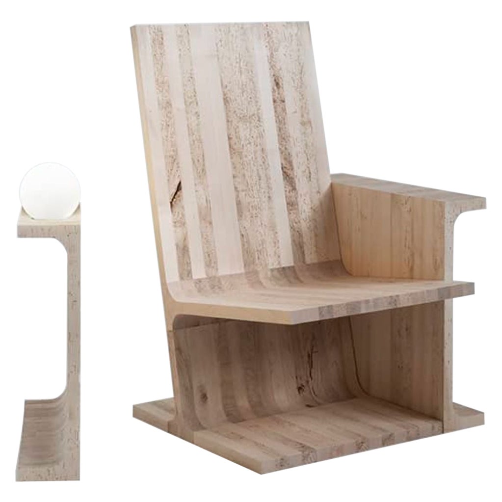 Set Of 2 Book Room Chair And Arm With Lamp by Secondome Edizioni and Studio F