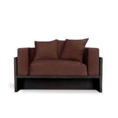 Set of 2 Bordeaux Chaplin Armchair by Collector