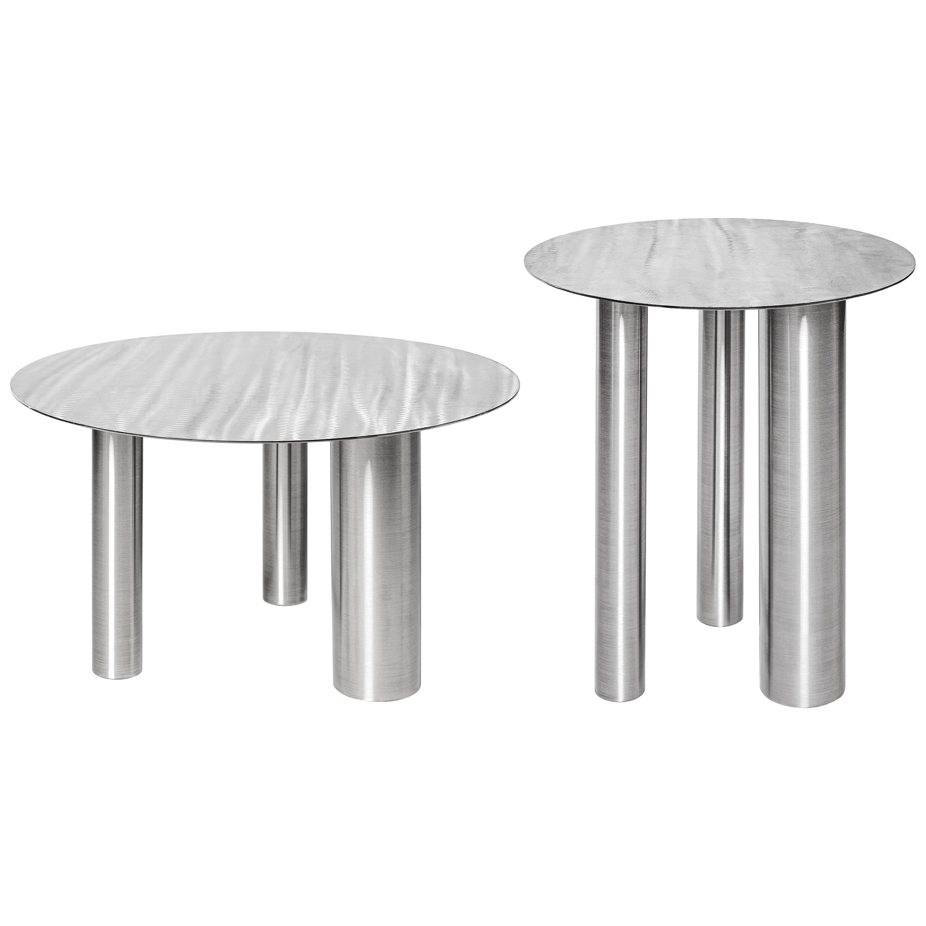 Set of 2 Brandt CS1 Coffee Tables by NOOM For Sale