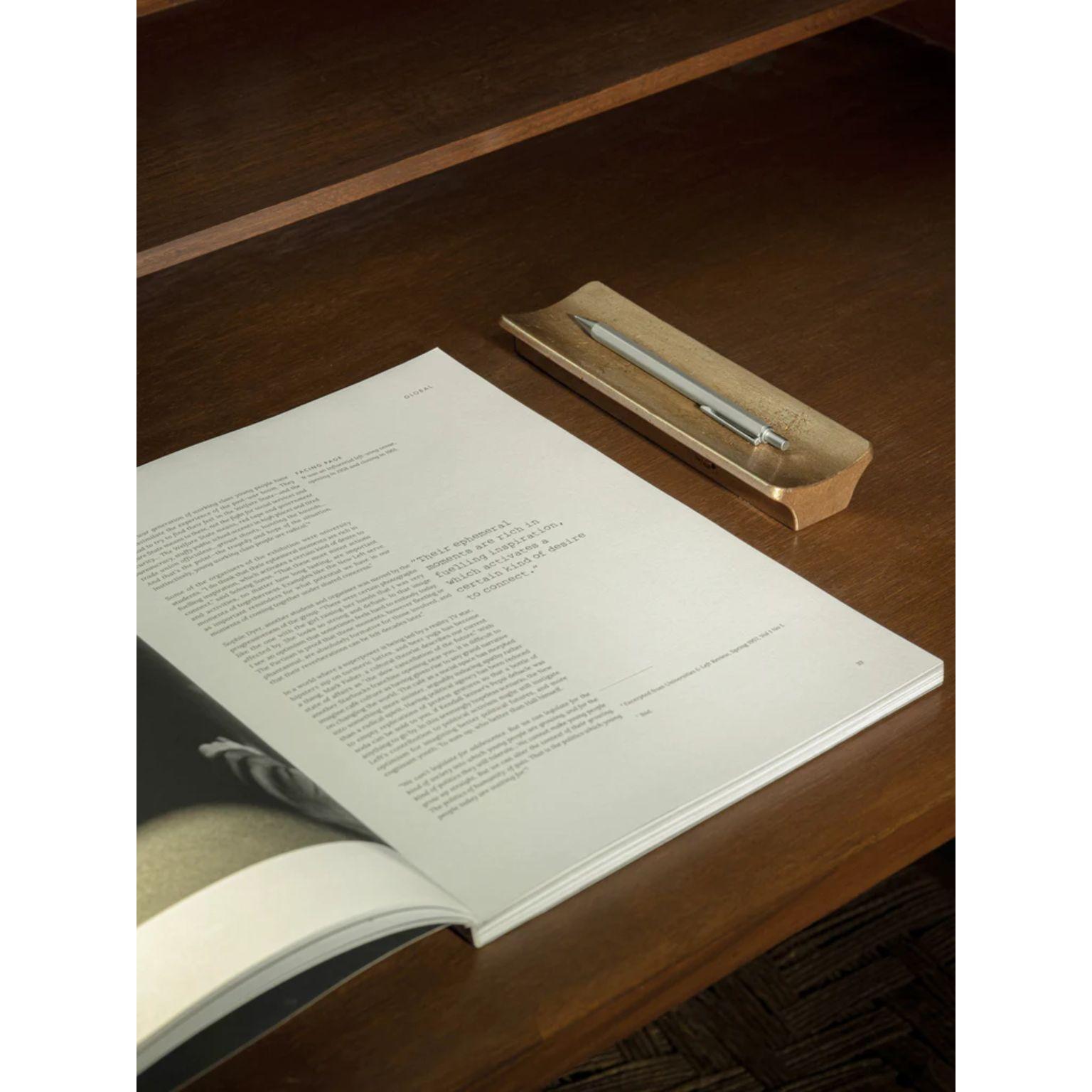 2er-Set Arc- Stifttabletts aus Messing von Stem Design (Indisch) im Angebot