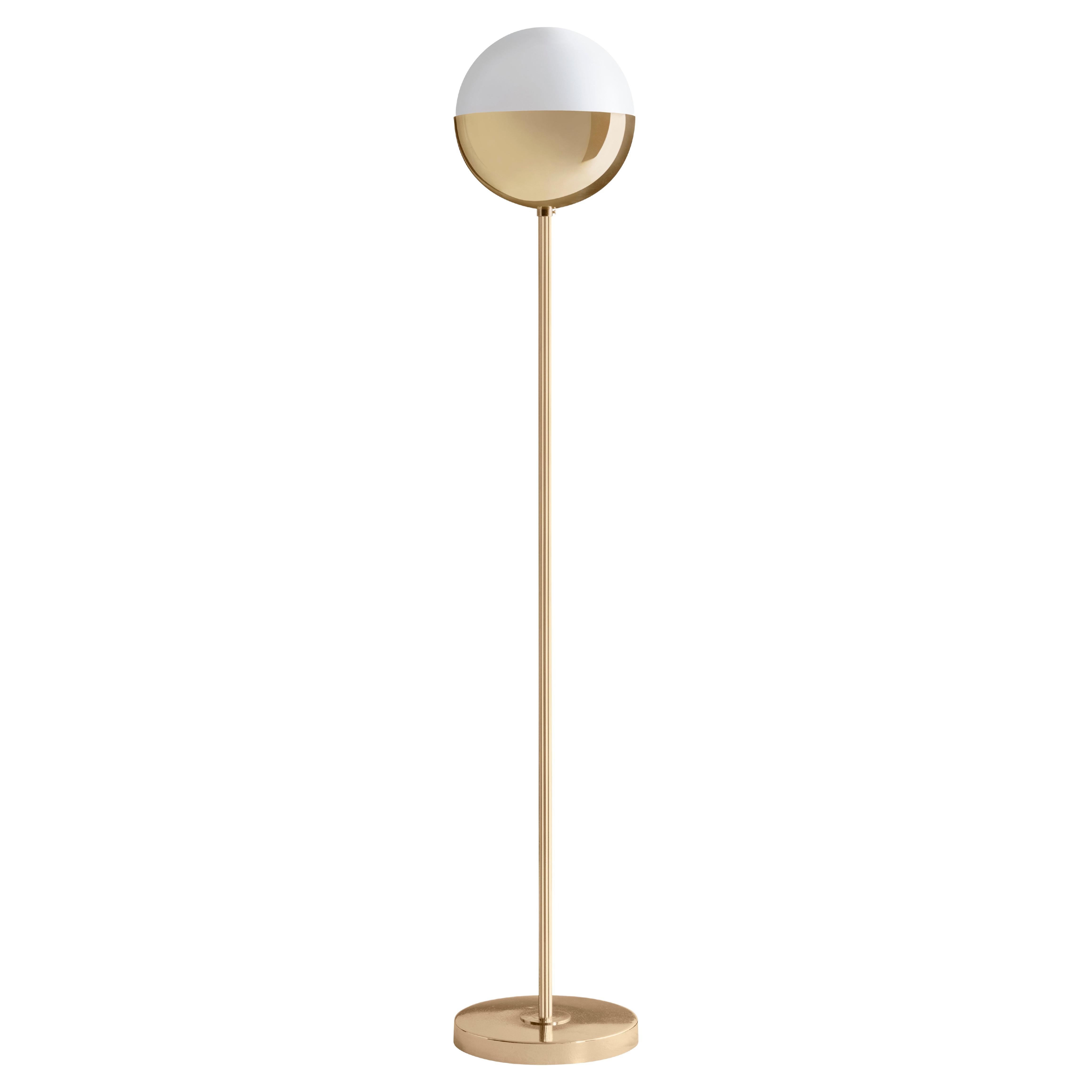 Set of 2 brass floor lamp 01 dimmable 160 by Magic Circus Editions
Dimensions: D 25 x H 160 cm
Materials: Brass base, smooth brass tube, glossy mouth blown glass
Non-dimmable version available.


Rethinking, reimagining, redesigning familiar