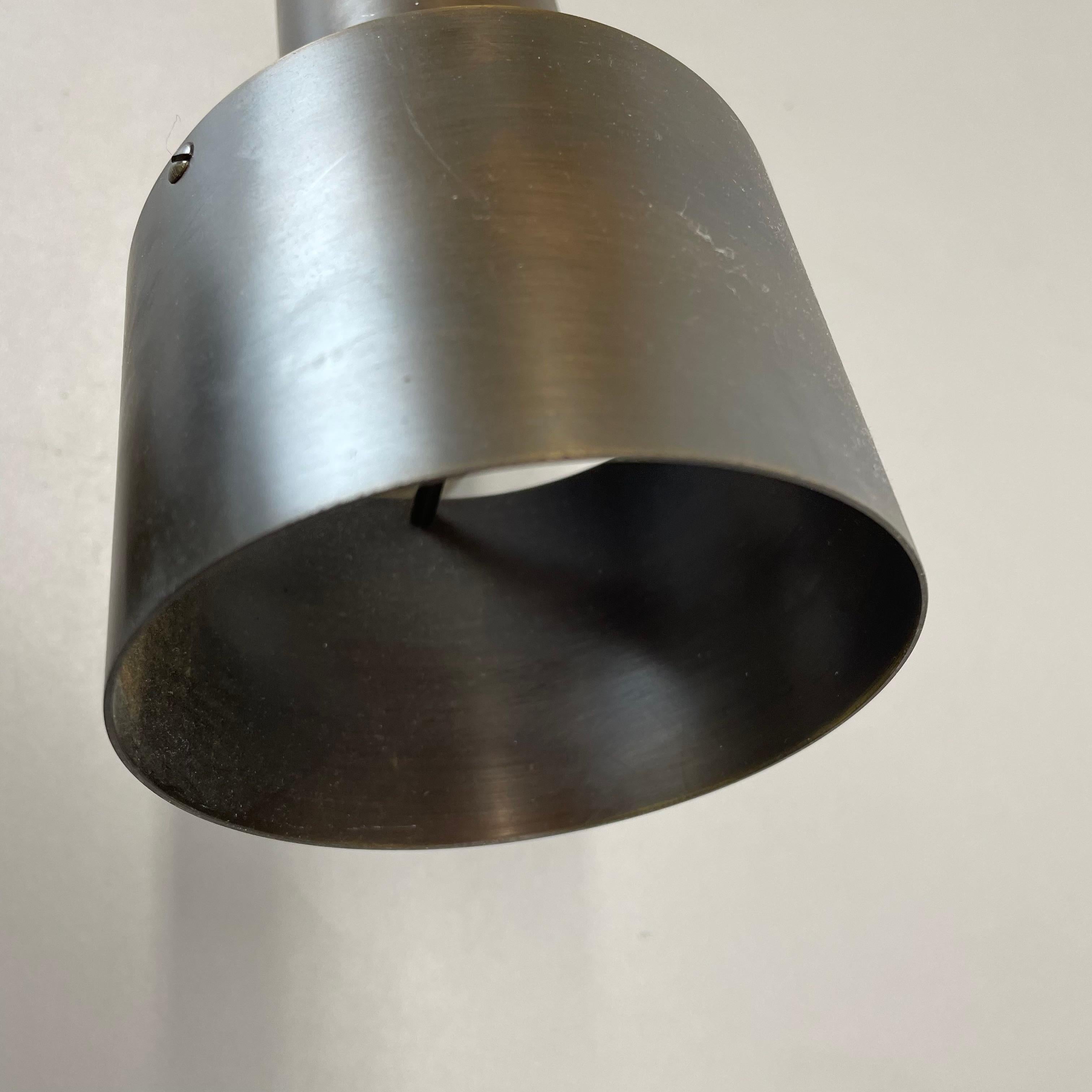 set di 2 elementi Spot in ottone per soffitto e parete di OMI Lighting Germania, anni '70 in vendita 4