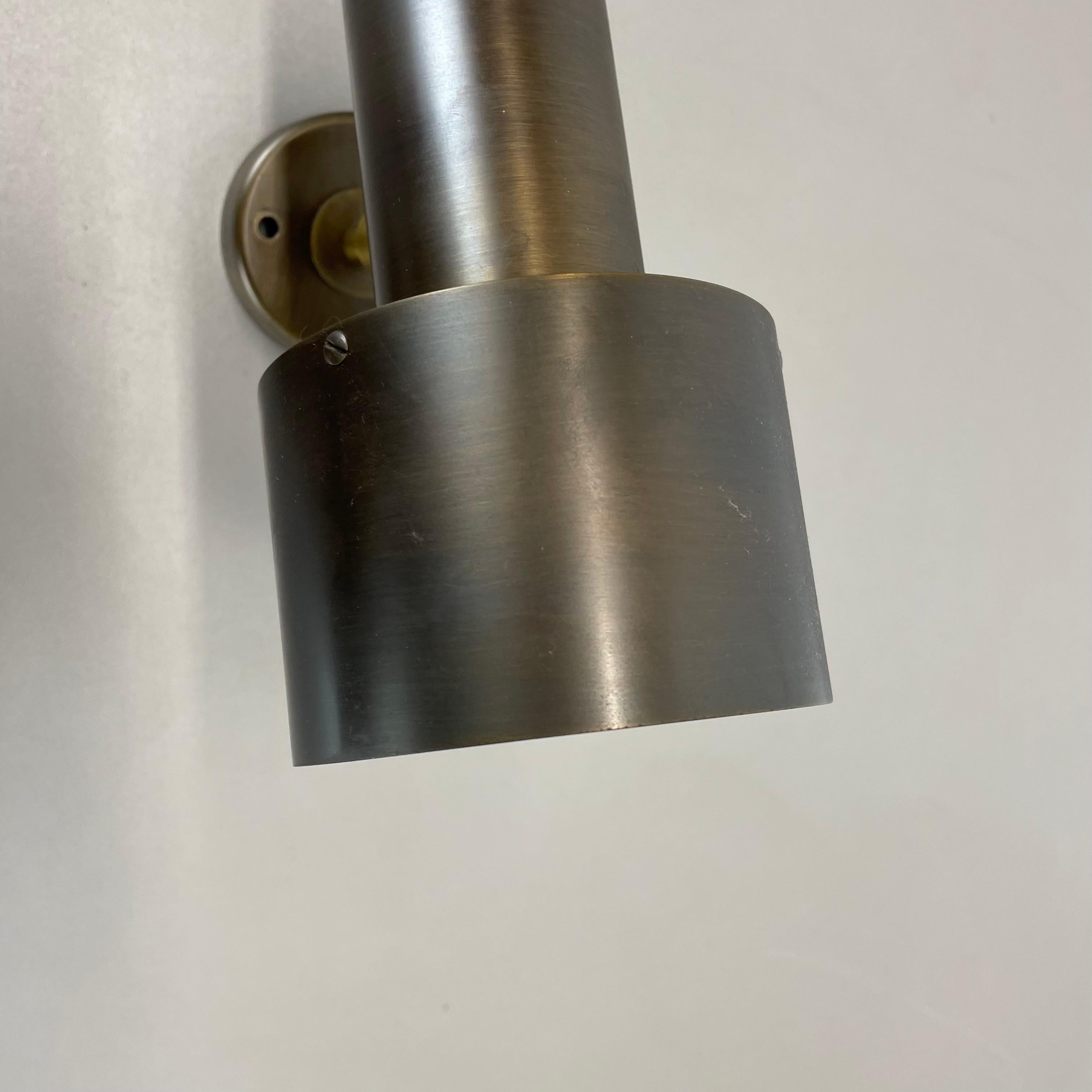 Metallo set di 2 elementi Spot in ottone per soffitto e parete di OMI Lighting Germania, anni '70 in vendita