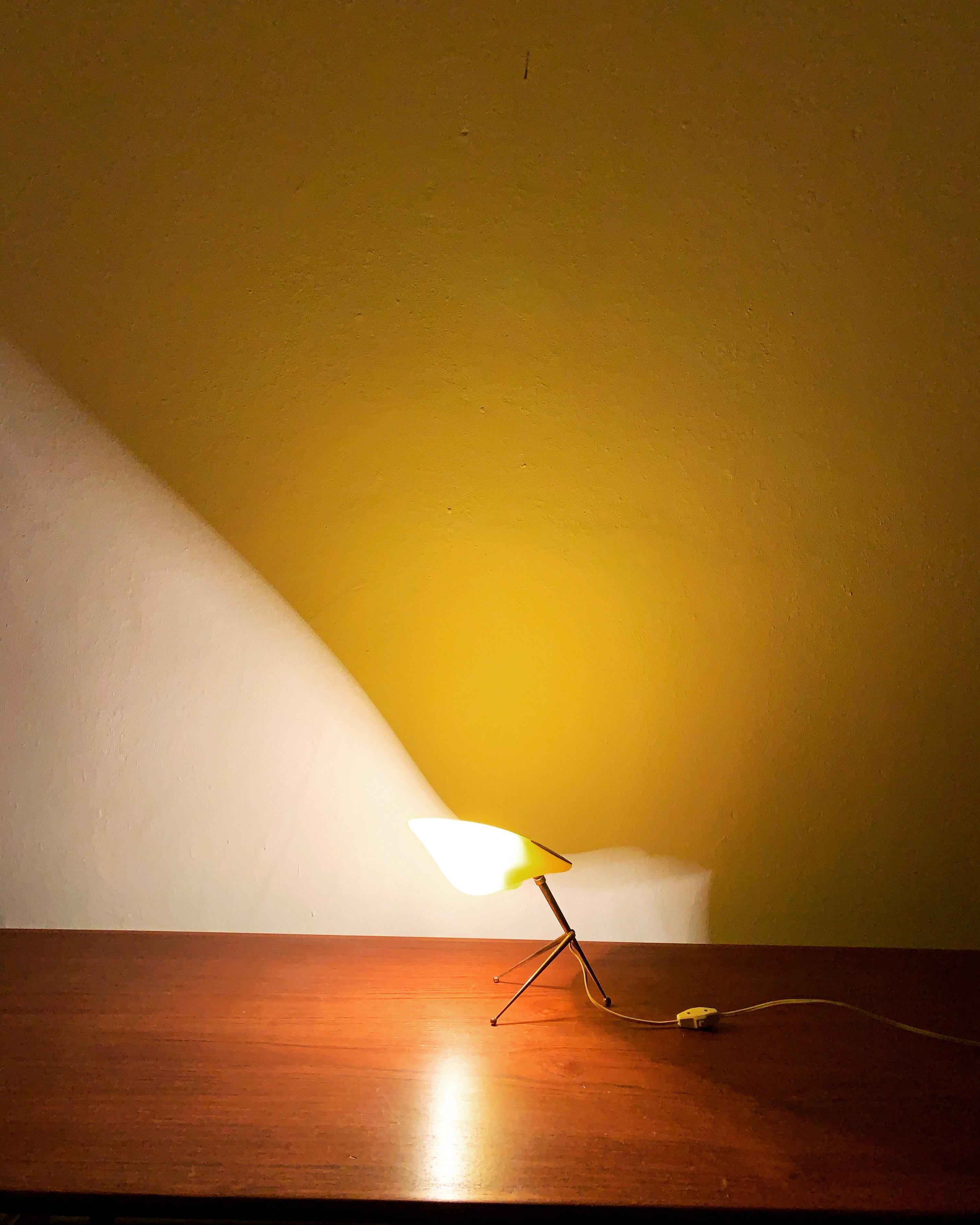 Lot de 2 lampes de table en laiton en vente 3