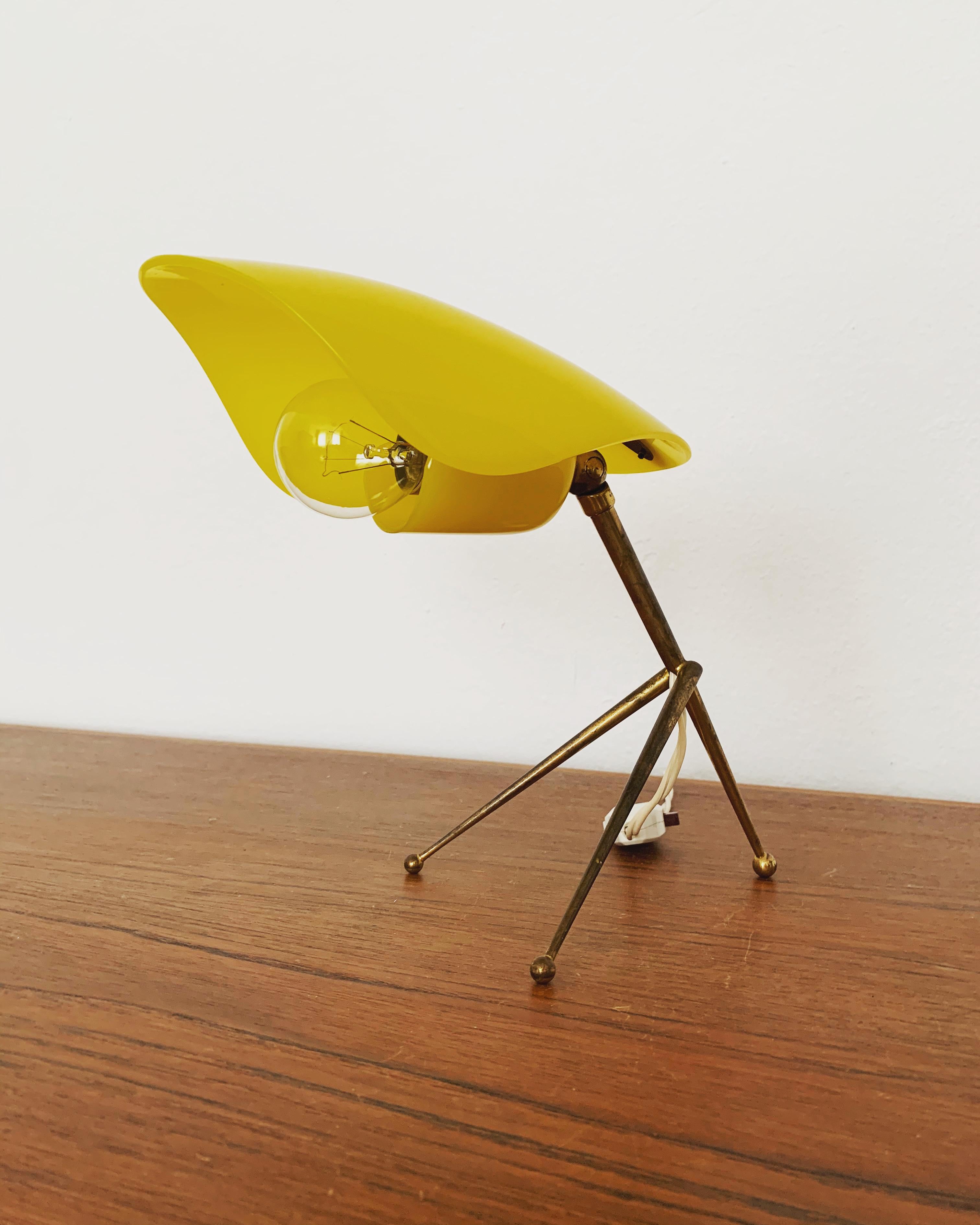 Allemand Lot de 2 lampes de table en laiton en vente