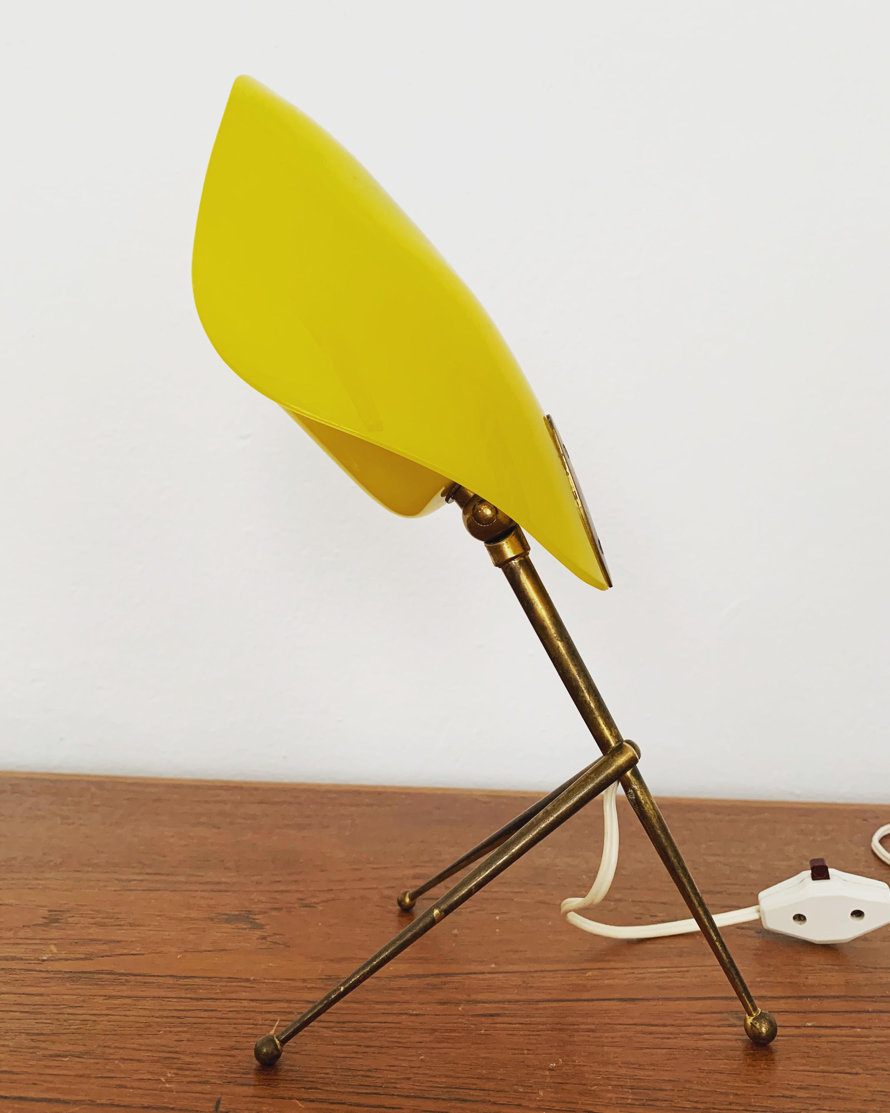 Lot de 2 lampes de table en laiton Bon état - En vente à München, DE