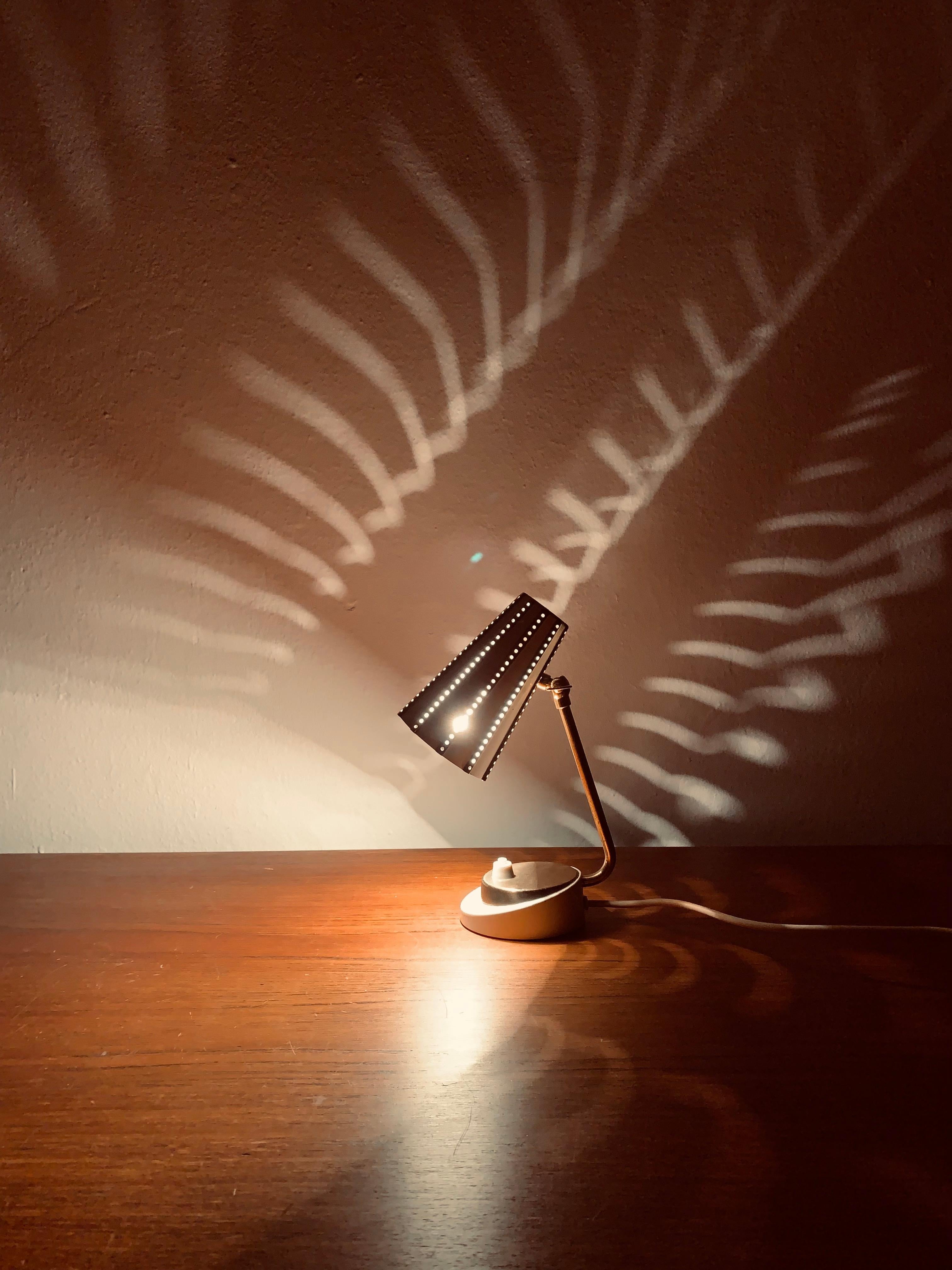 Lot de 2 lampes de table en laiton en vente 1