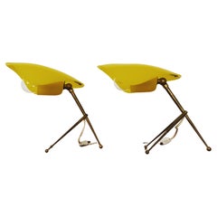 Set of 2 Brass Table Lamps