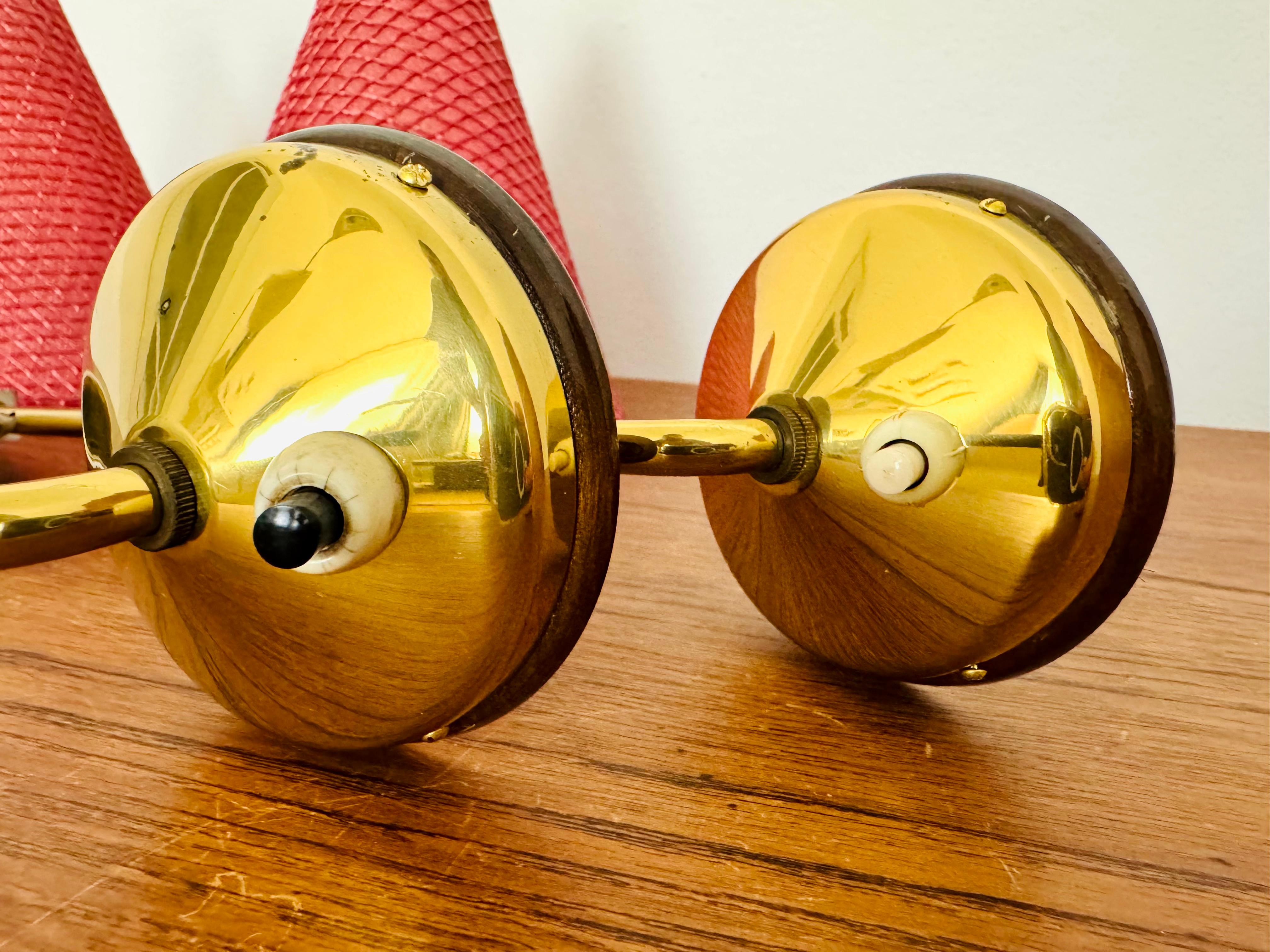Juego de 2 apliques de latón de Rupert Nikoll en venta 9