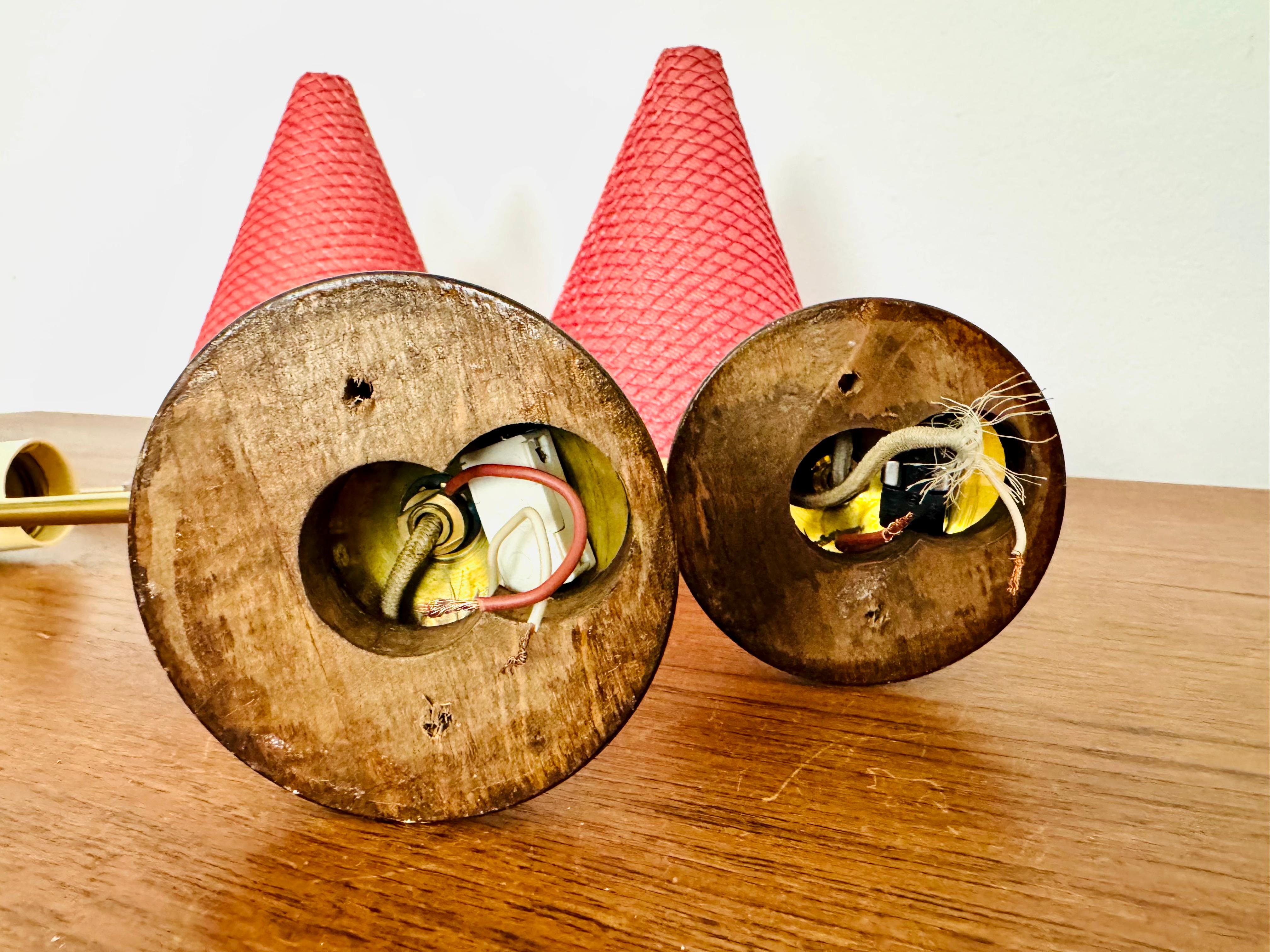 Juego de 2 apliques de latón de Rupert Nikoll en venta 10