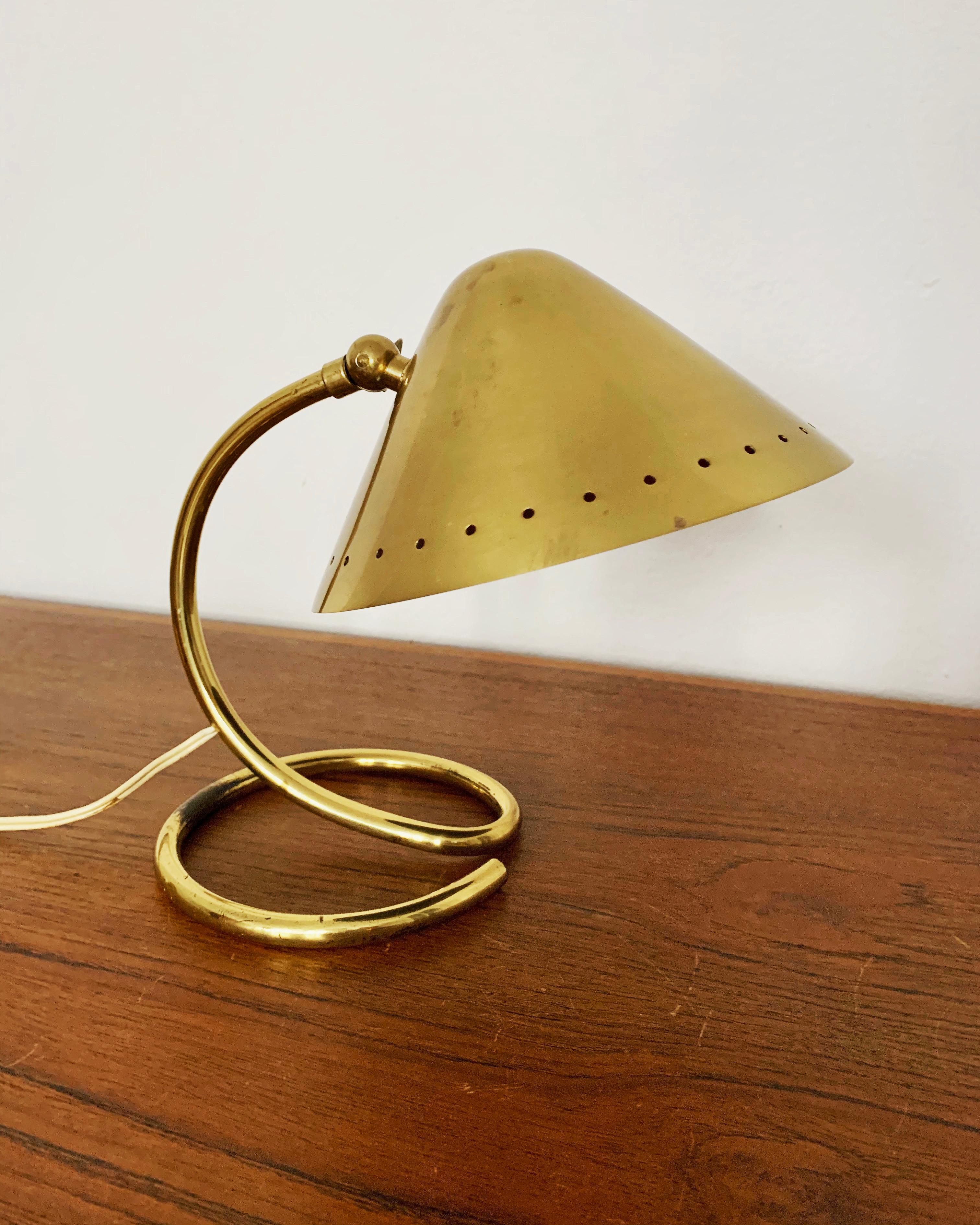 Metal Set of 2 Brass Wall or Table Lamps For Sale