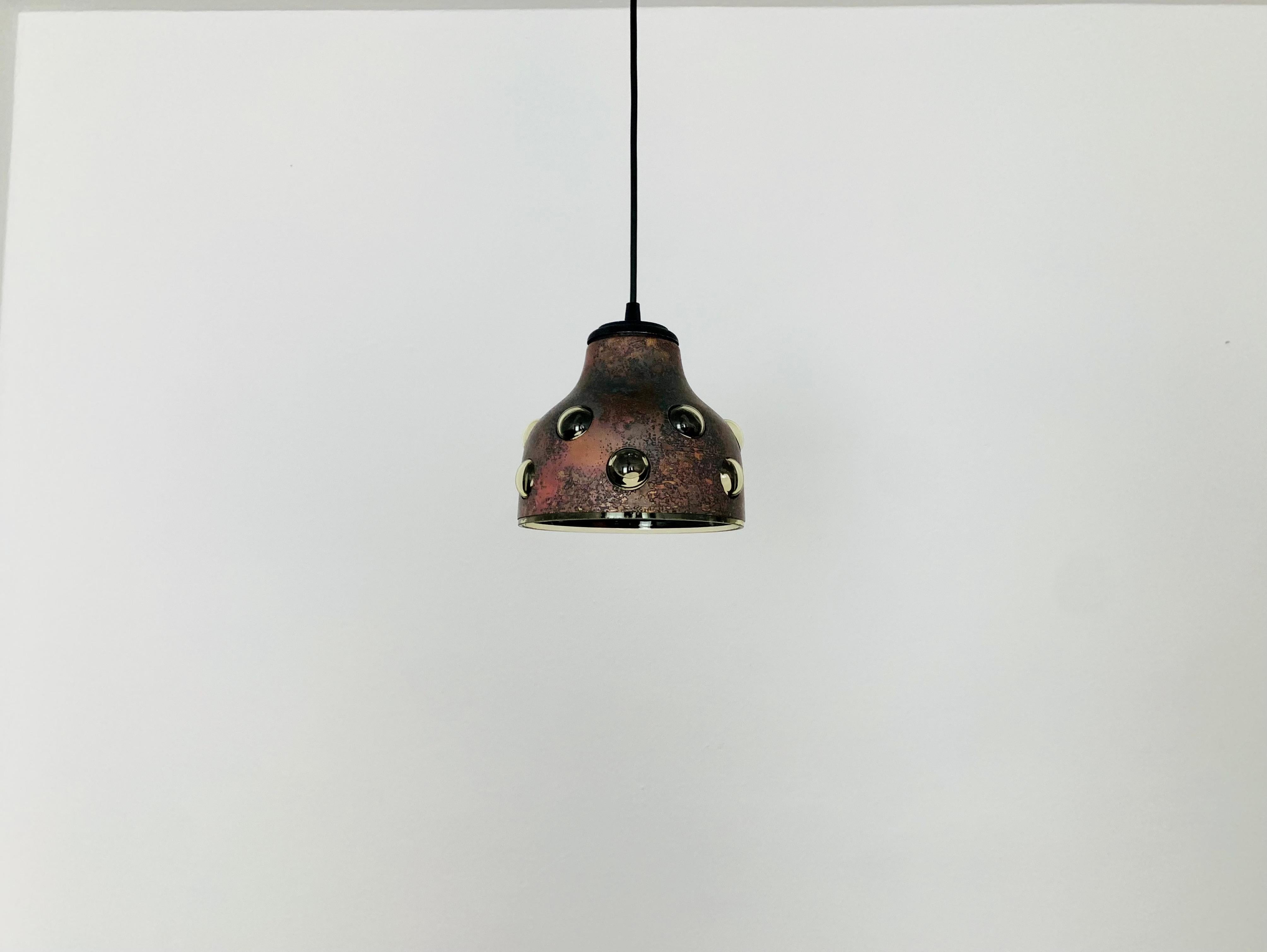 Set of 2 Brutalist Pendant Lamps by Nanny Still for Raak In Good Condition For Sale In München, DE