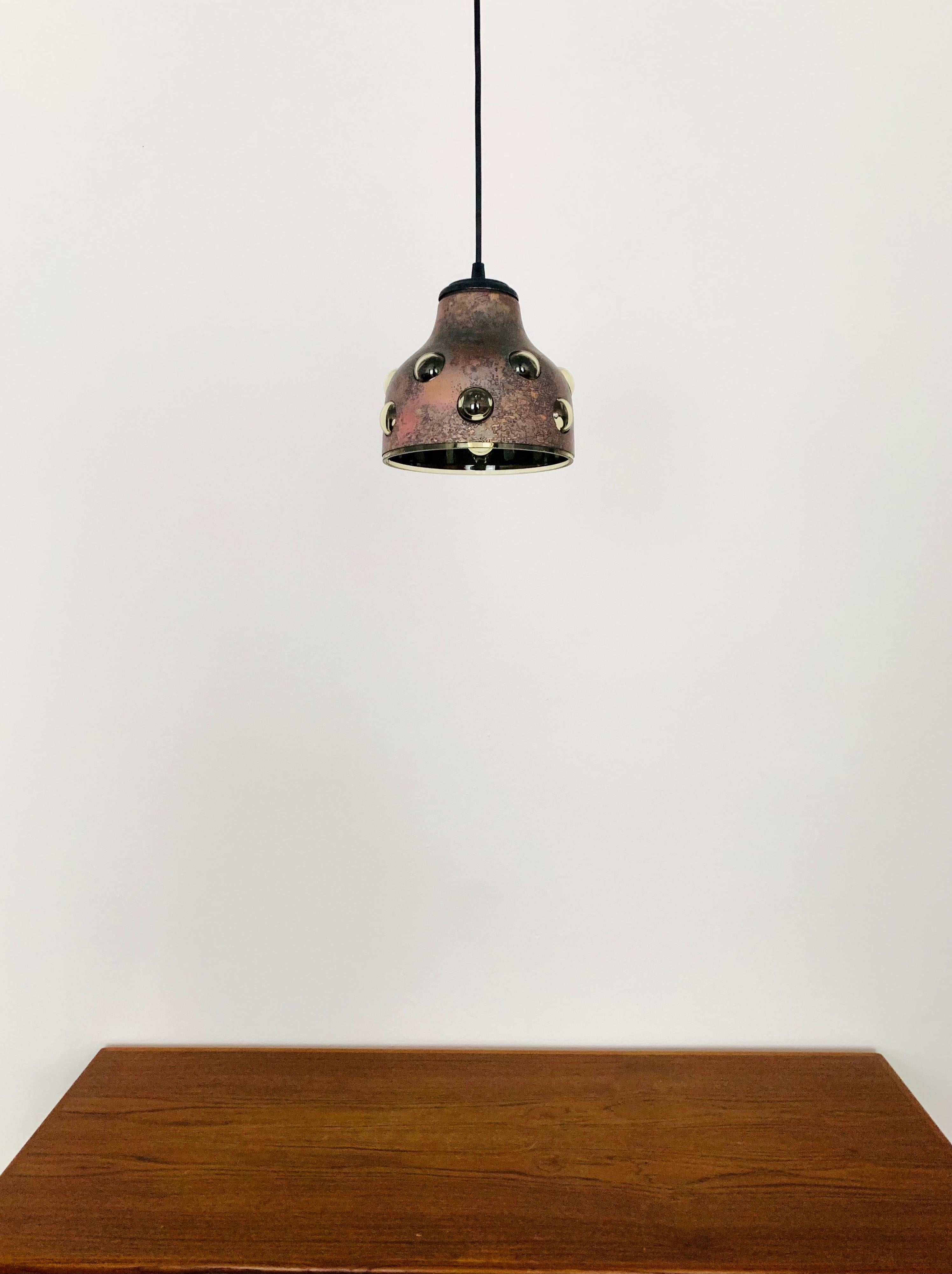 Mid-20th Century Set of 2 Brutalist Pendant Lamps by Nanny Still for Raak For Sale