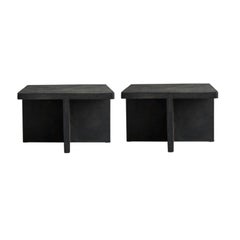 Set of 2 Brutus Coffee Tables by 101 Copenhagen