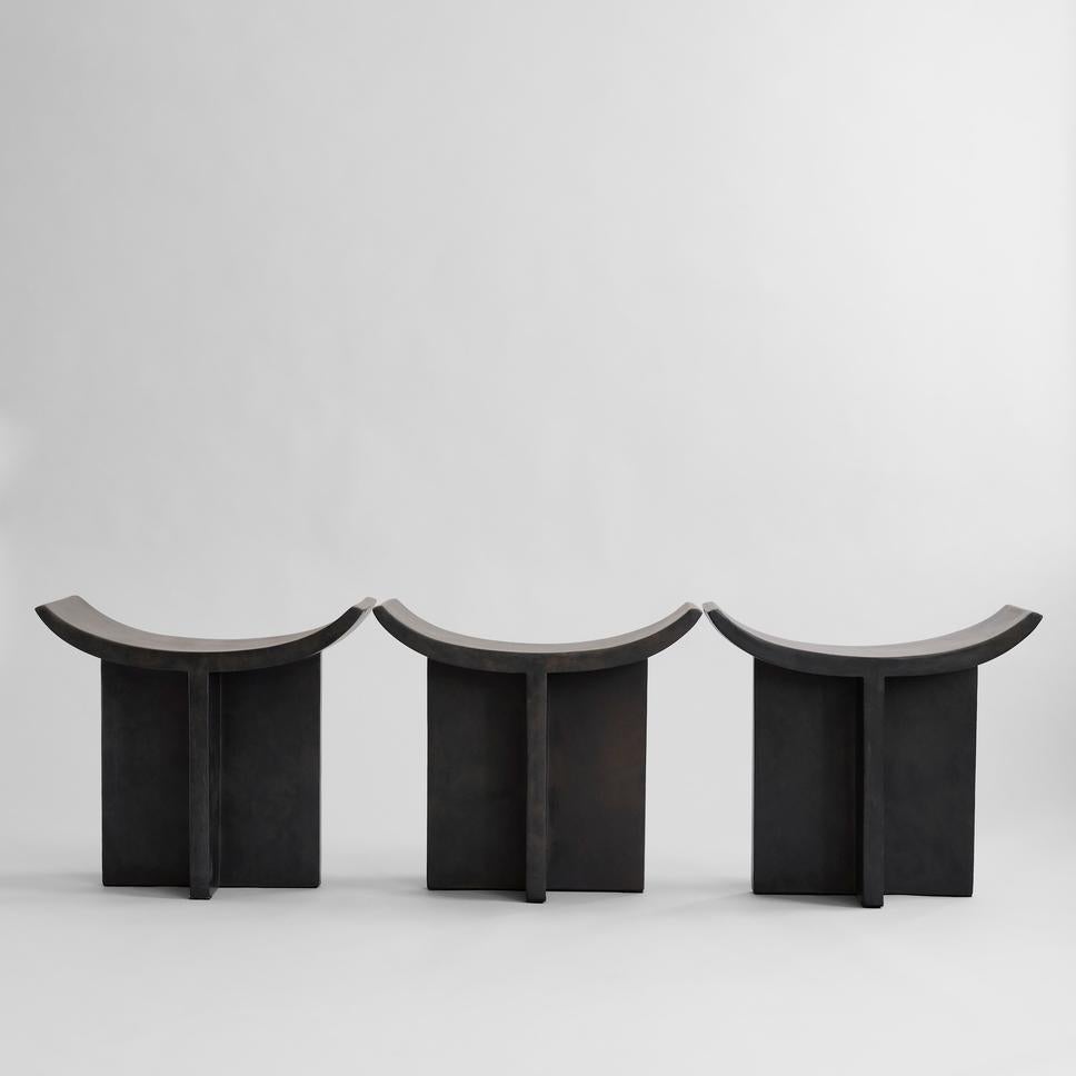Contemporary Set of 2 Brutus Stools by 101 Copenhagen For Sale