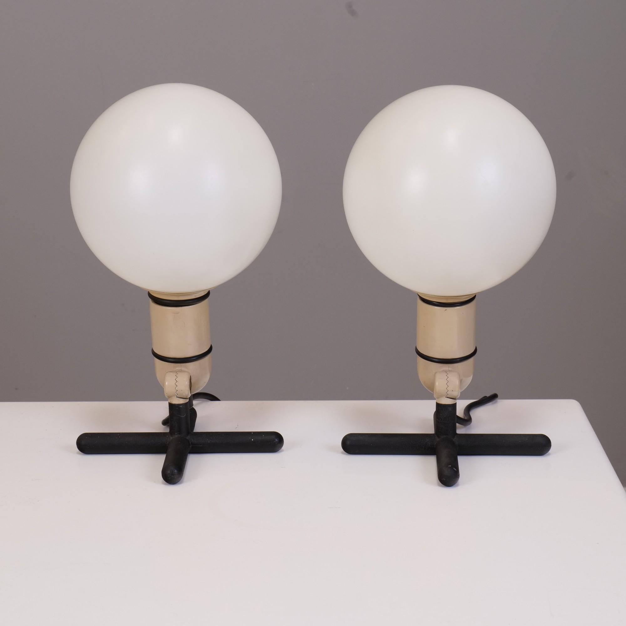 Set of 2 Bubble Lamps by Jacques Biny for Lita, 1960's France 1