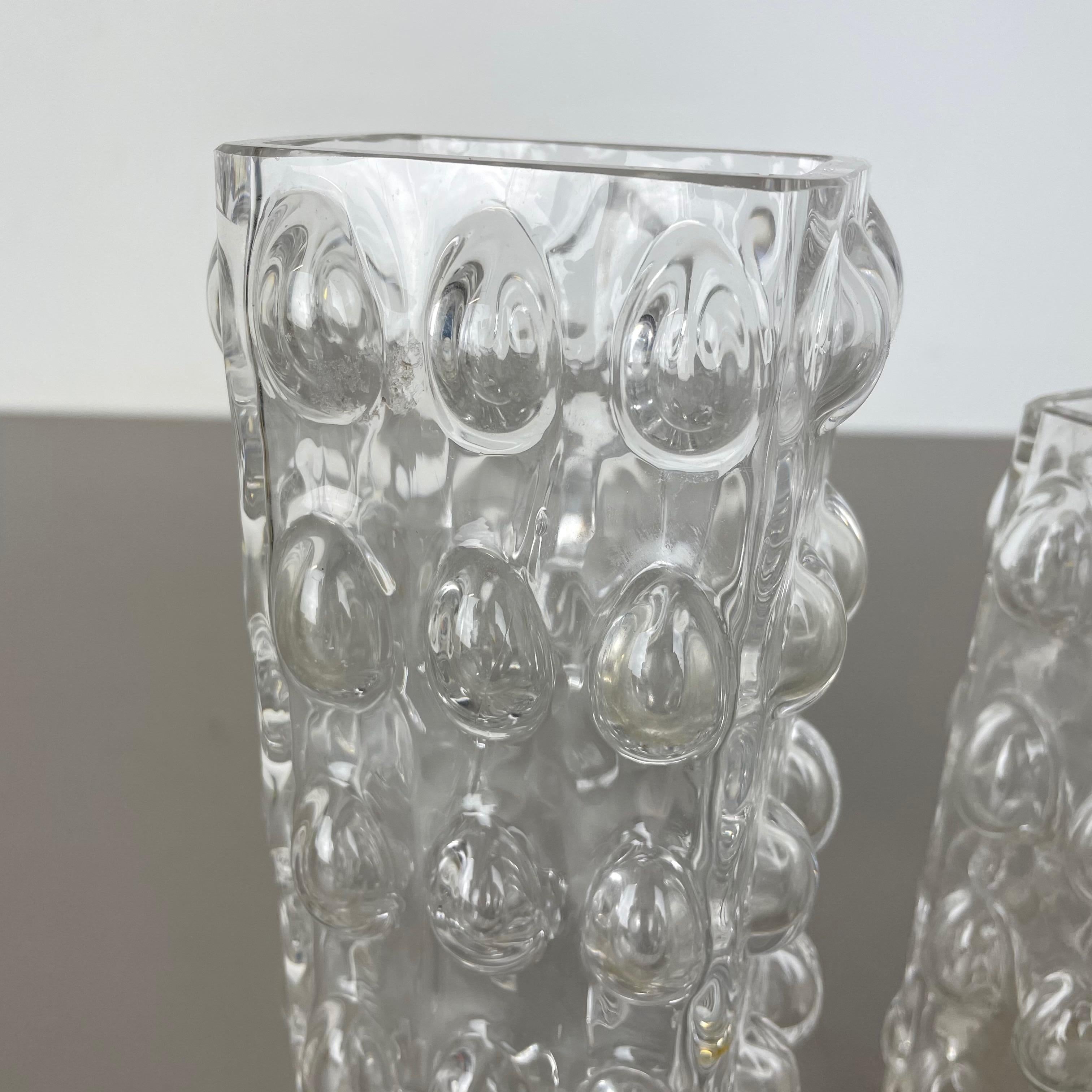Set di 2 vasi a bolla di Wilhelm Braun Feldweg per Hirschberg, Germania, anni '60 in vendita 6