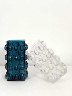 Set of 2 Bubble vases by Wilhelm Braun Feldweg for Hirschberg Germany 1960s