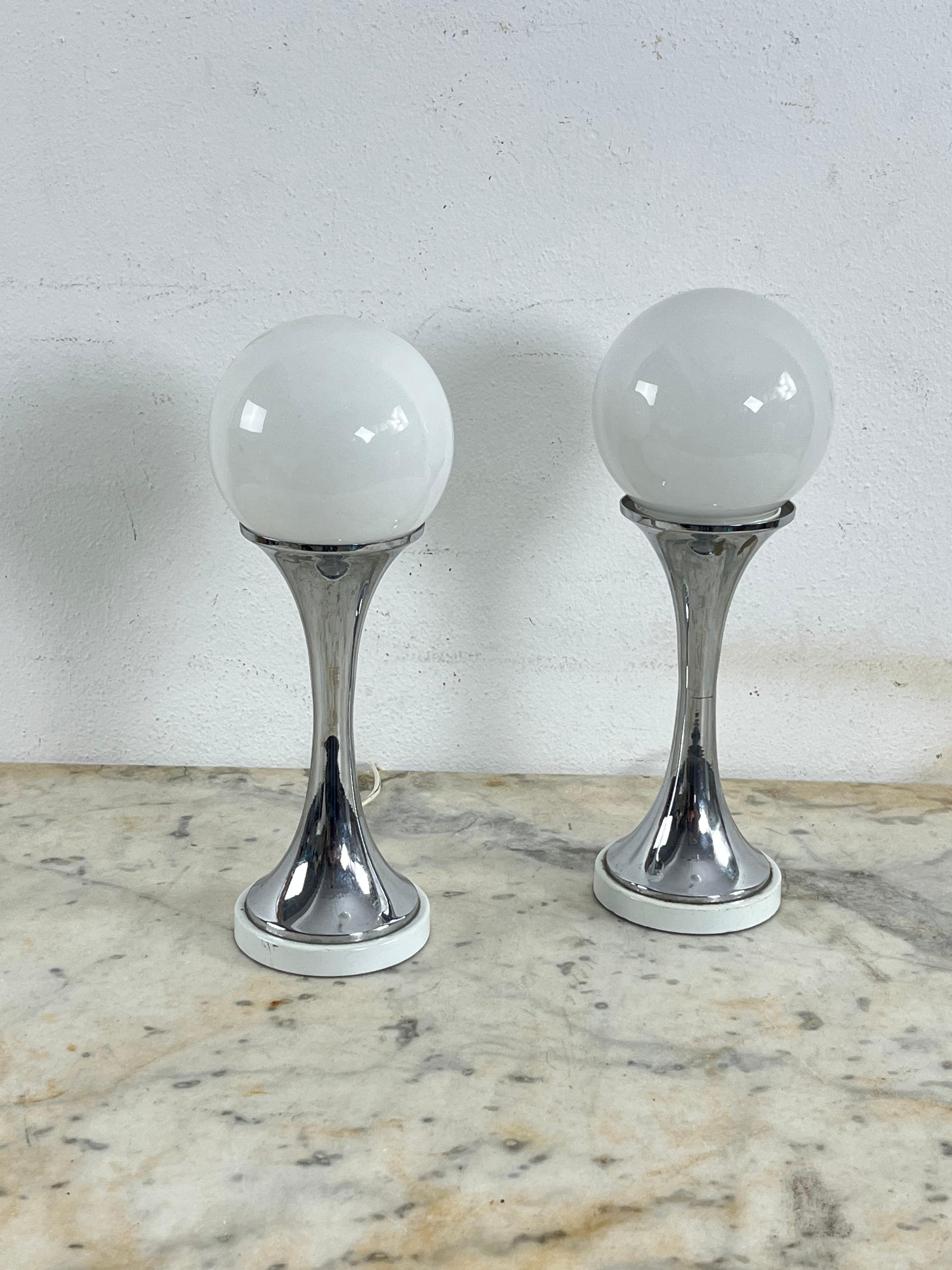 Set von 2 Nachttischen „Bubbles“ von Goffredo Reggiani, Oma Italien, 1970er Jahre im Angebot 4