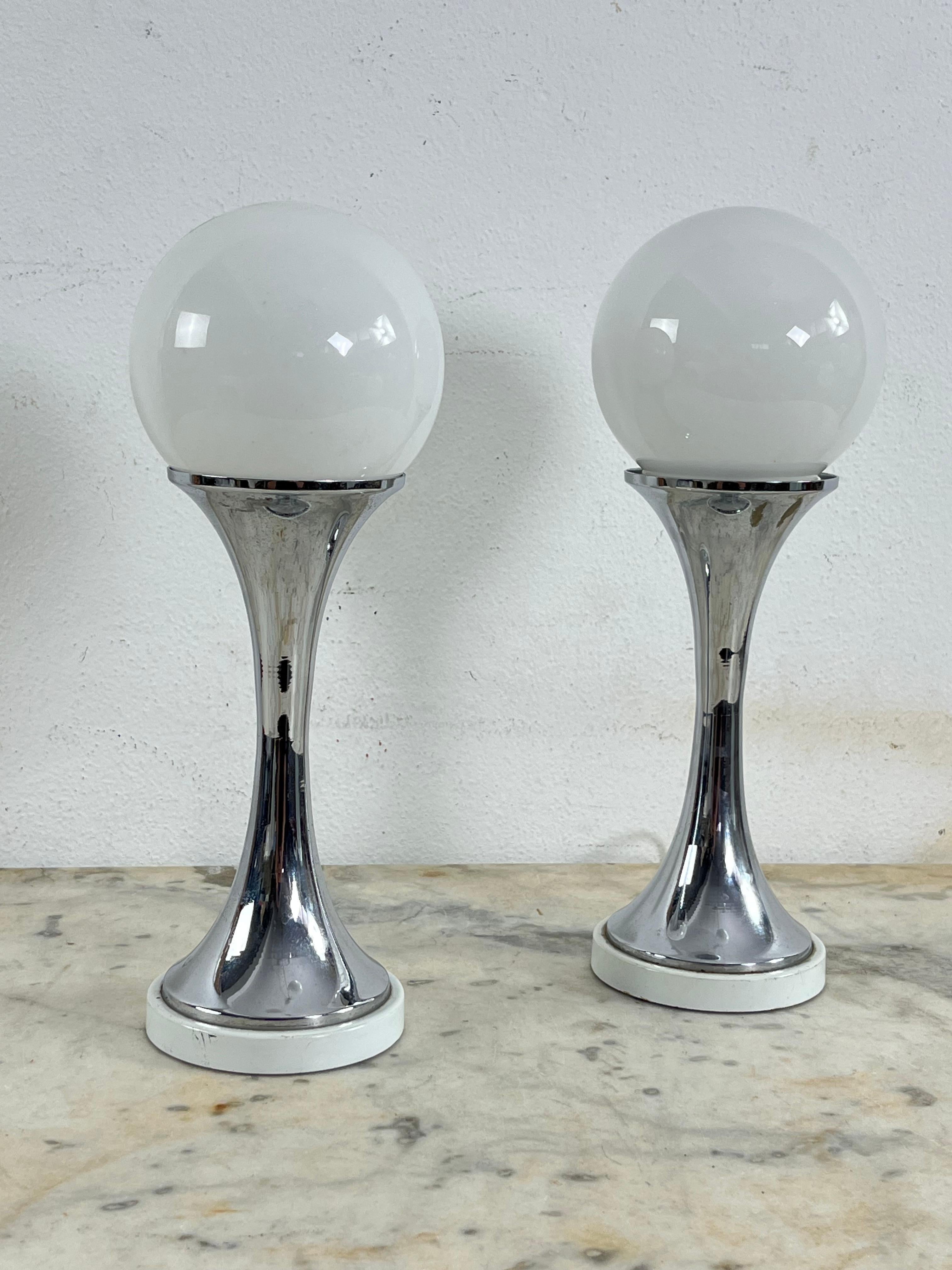 Set von 2 Nachttischen „Bubbles“ von Goffredo Reggiani, Oma Italien, 1970er Jahre im Angebot 5