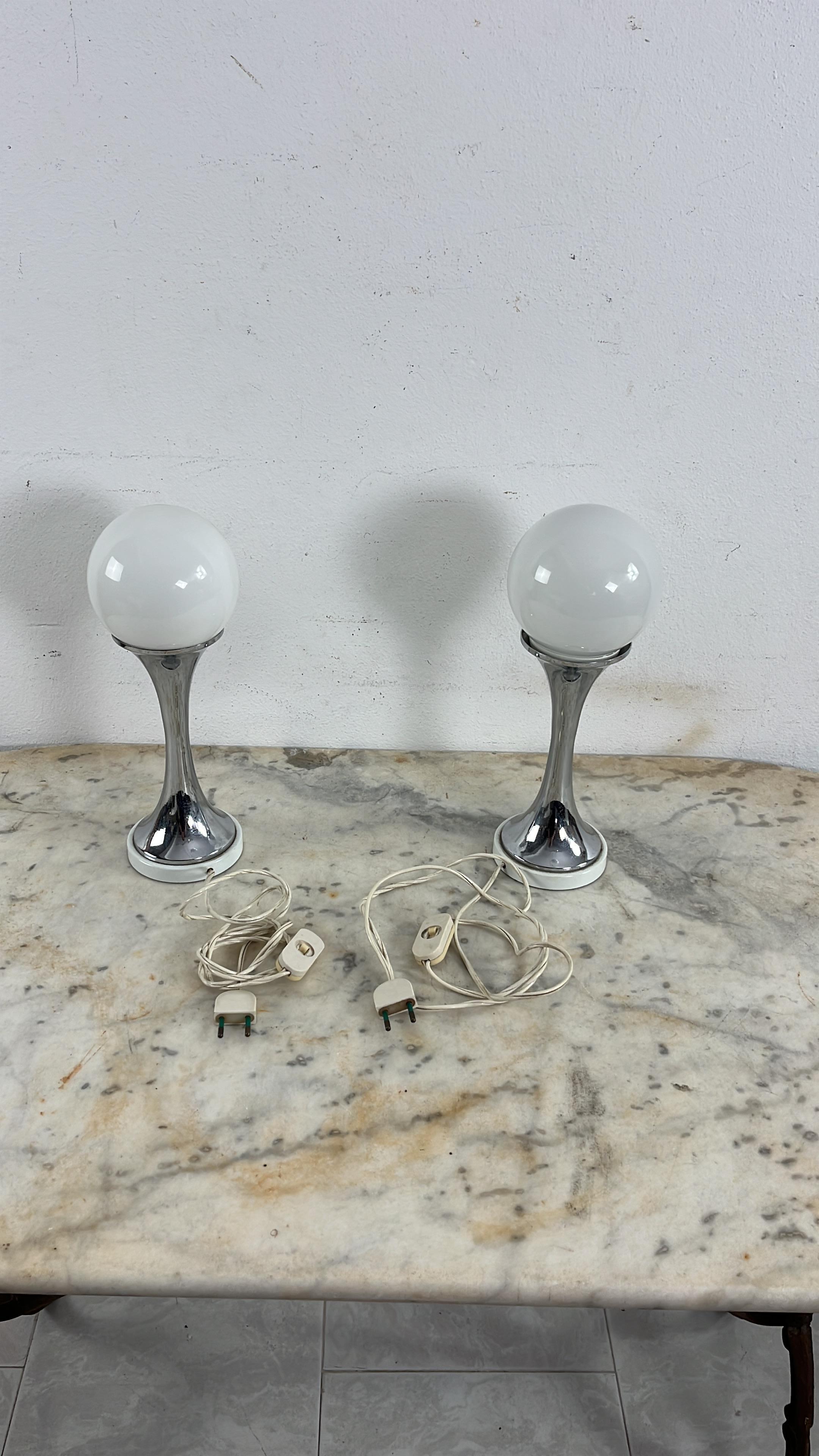 Set von 2 Nachttischen „Bubbles“ von Goffredo Reggiani, Oma Italien, 1970er Jahre im Zustand „Gut“ im Angebot in Palermo, IT