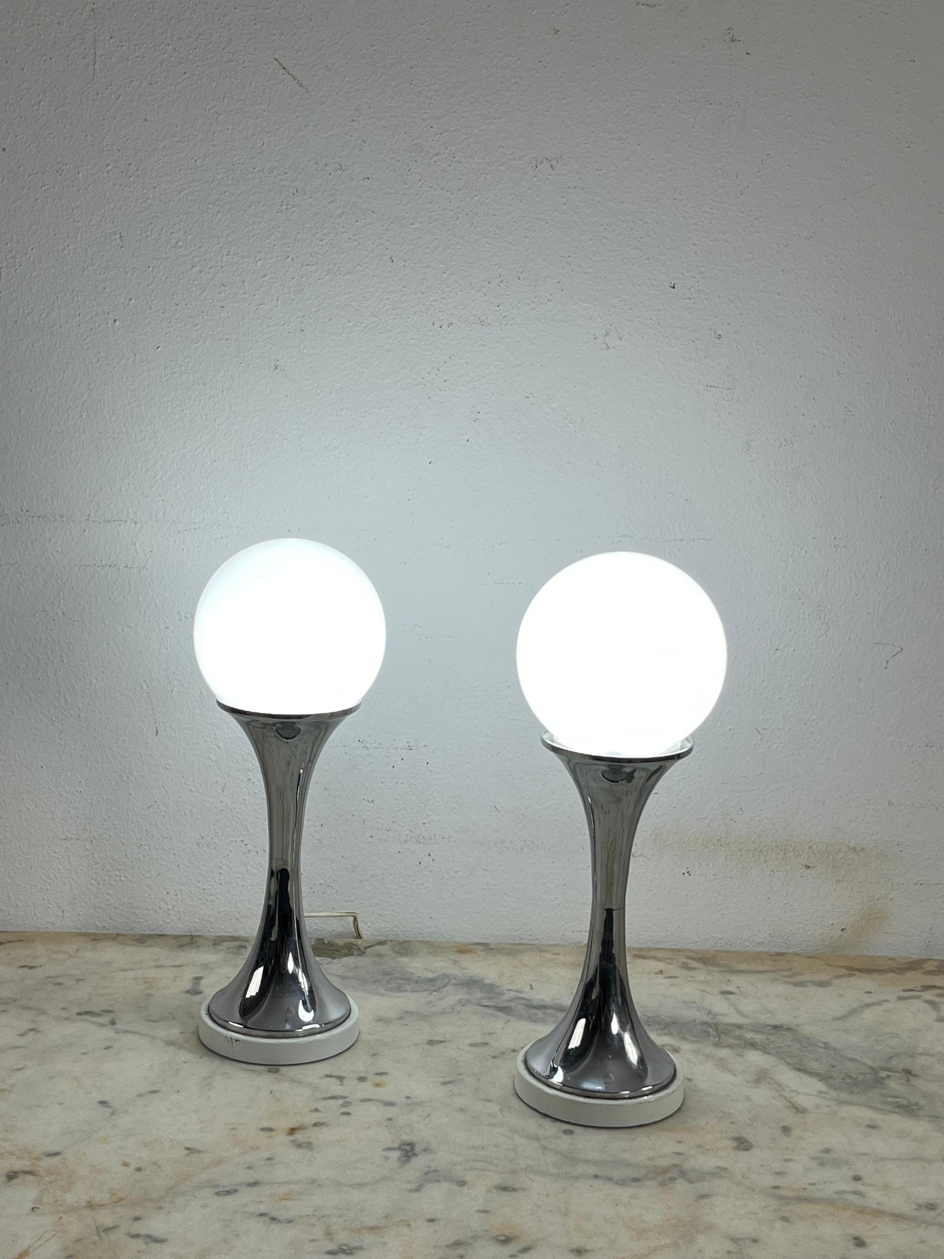 Set von 2 Nachttischen „Bubbles“ von Goffredo Reggiani, Oma Italien, 1970er Jahre im Angebot 3