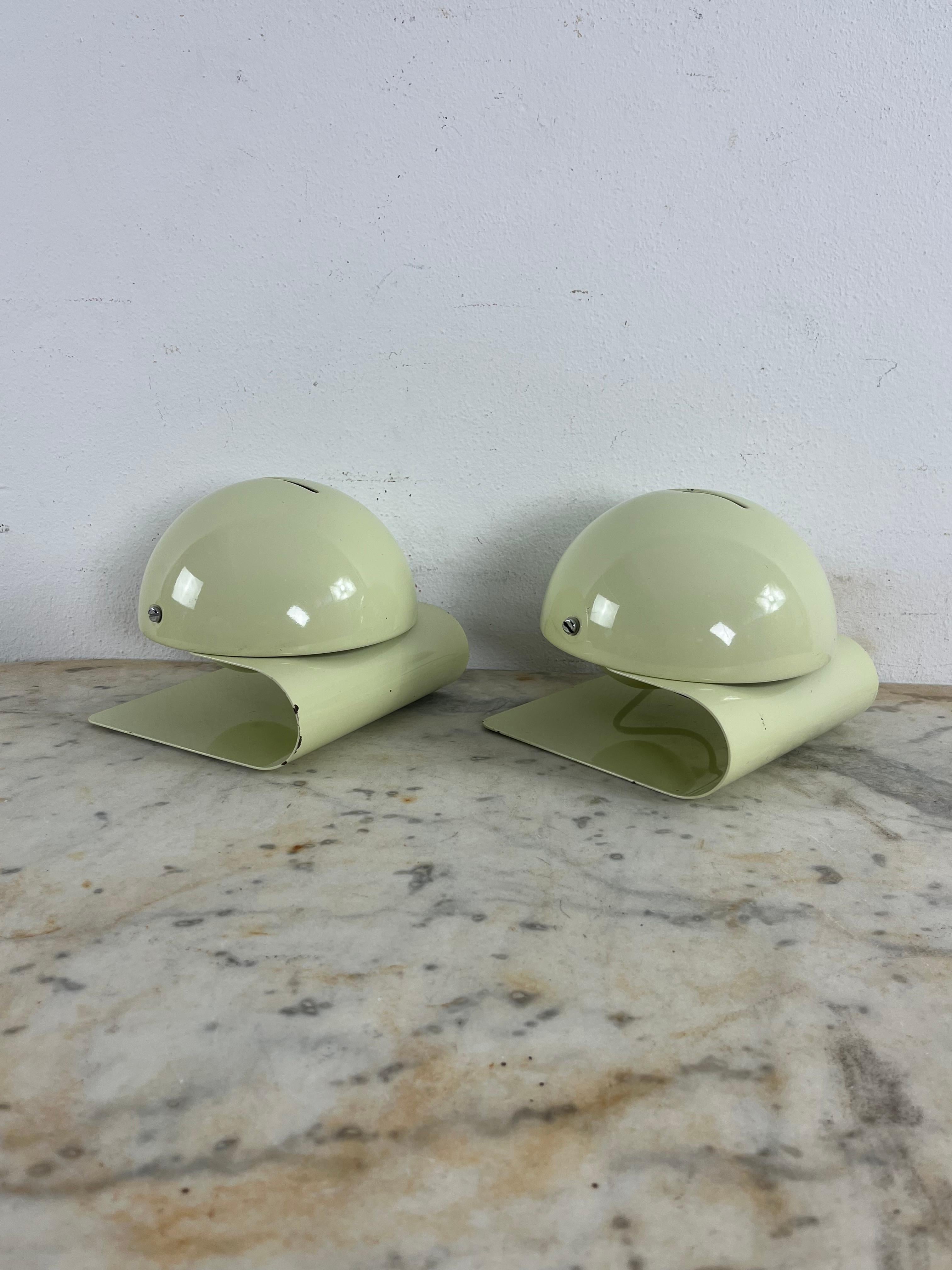 Set Of 2 Bugia Model Table Lamps by Giuseppe Cormio for IGuzzini, 1970s For Sale 6