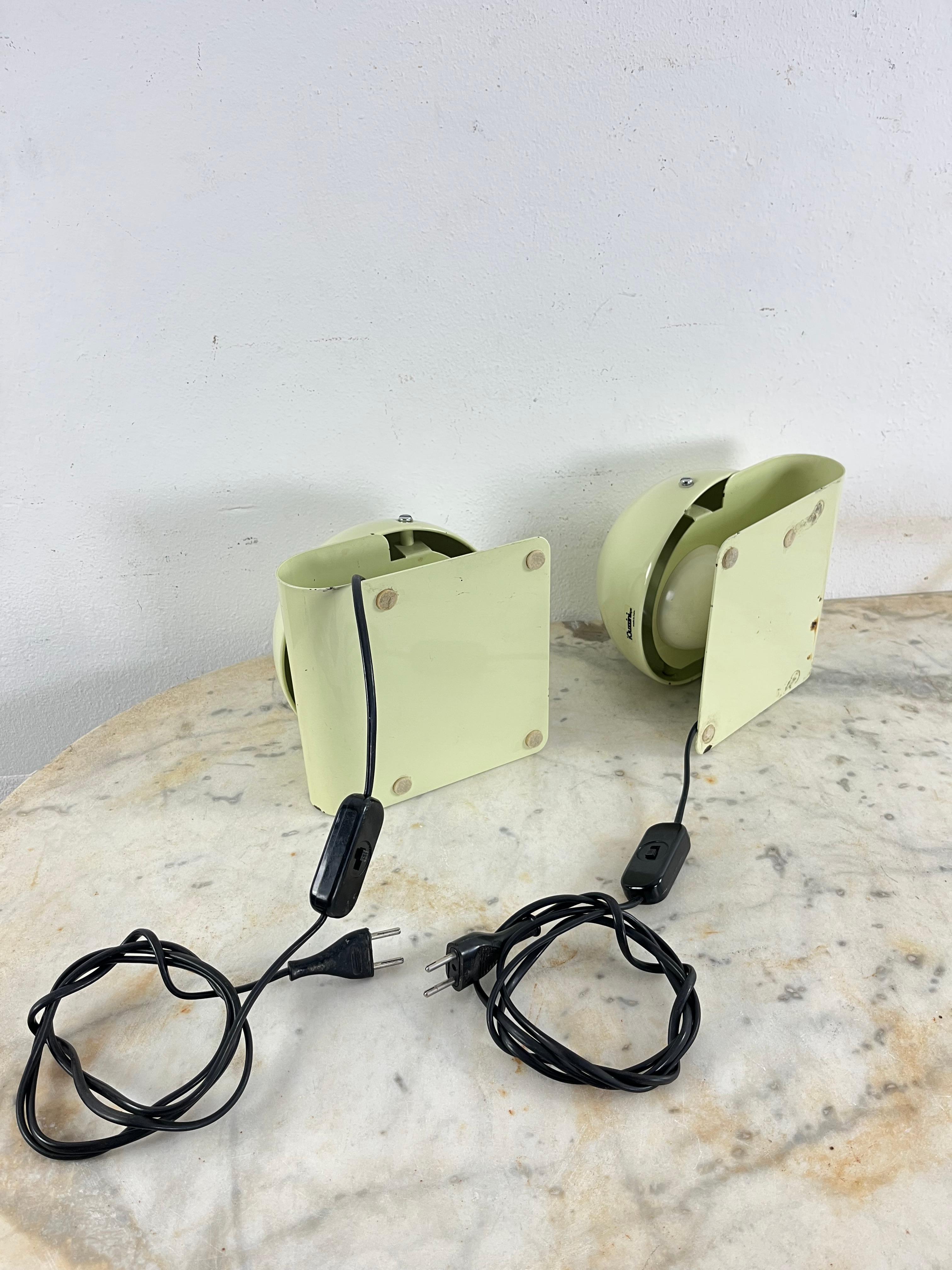 Set Of 2 Bugia Model Table Lamps by Giuseppe Cormio for IGuzzini, 1970s For Sale 12