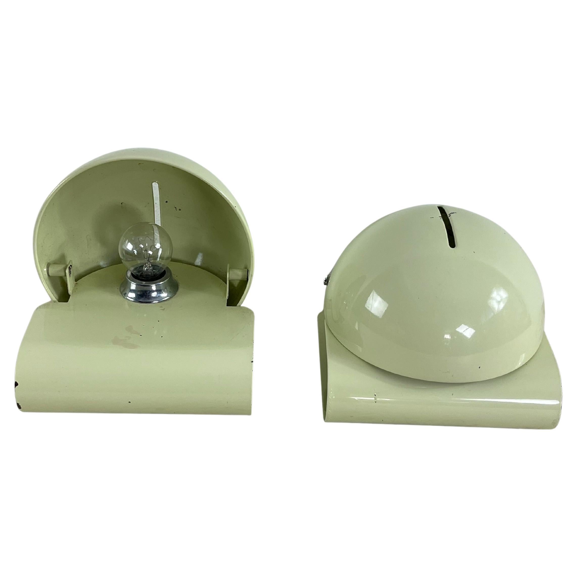 Set Of 2 Bugia Model Table Lamps by Giuseppe Cormio for IGuzzini, 1970s For Sale