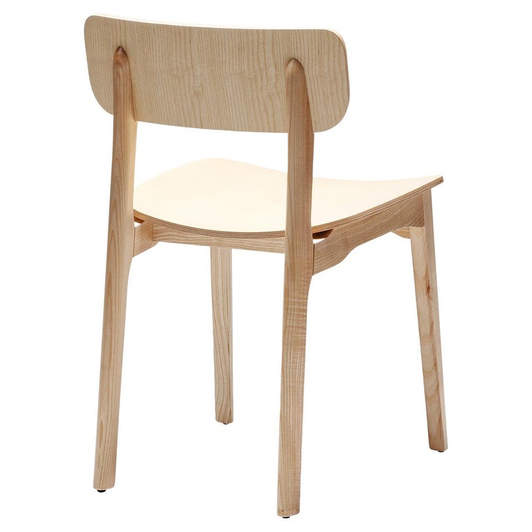 Set of 2 Cacao L Chair by Dario Delpin For Sale