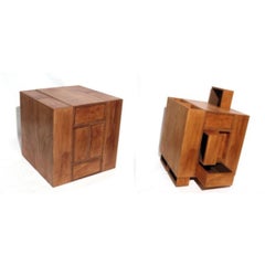 Set of 2 Caixas De Fósforos Coffe Tables by Mameluca