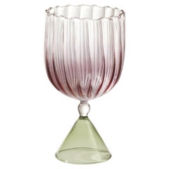 Set de 2 Copas de Agua/Vino Rosa Calipso by Serena Confalonieri