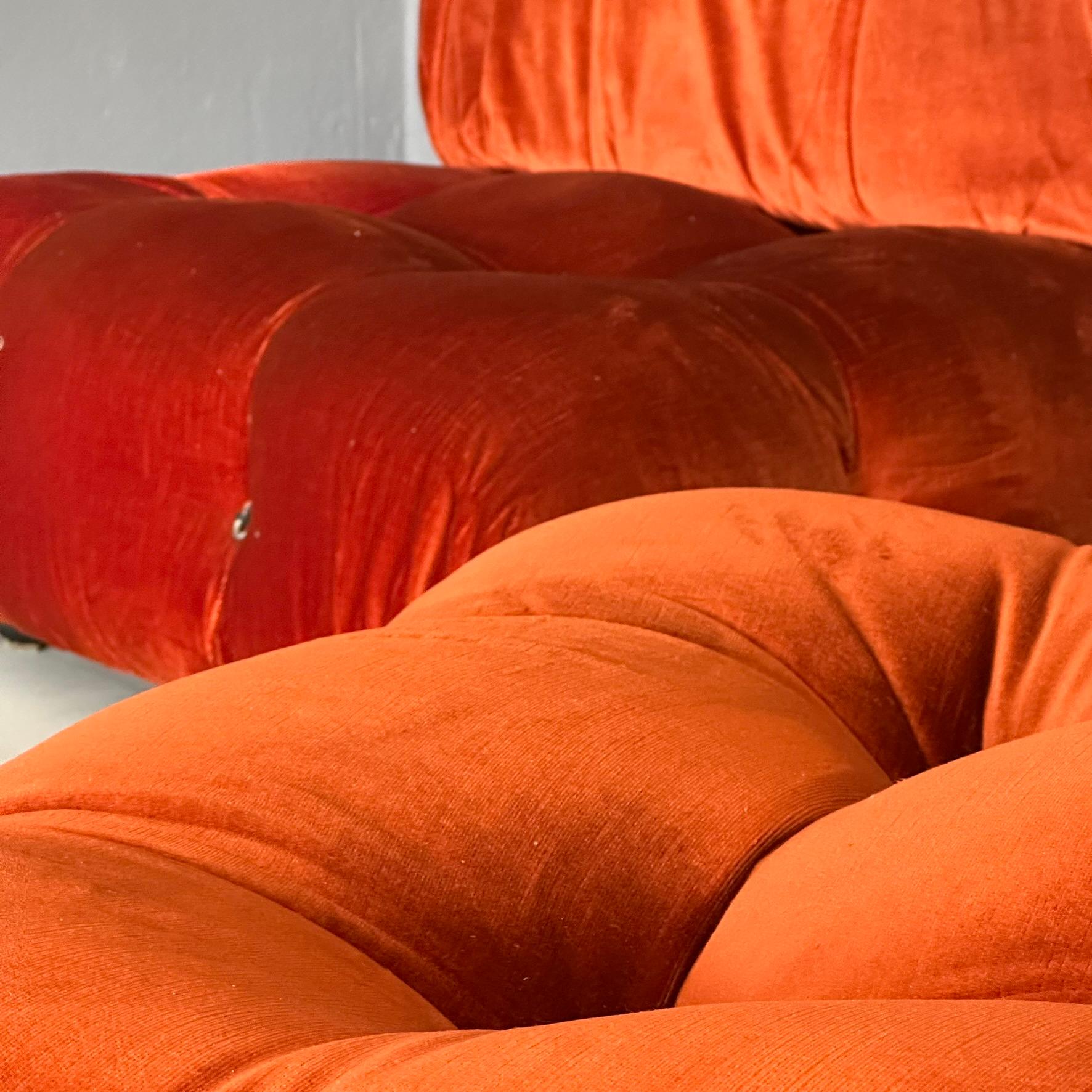 Late 20th Century Set of 2 Camaleonda modular armchairs/sofas by Mario Bellini, C&B 1970 1970s