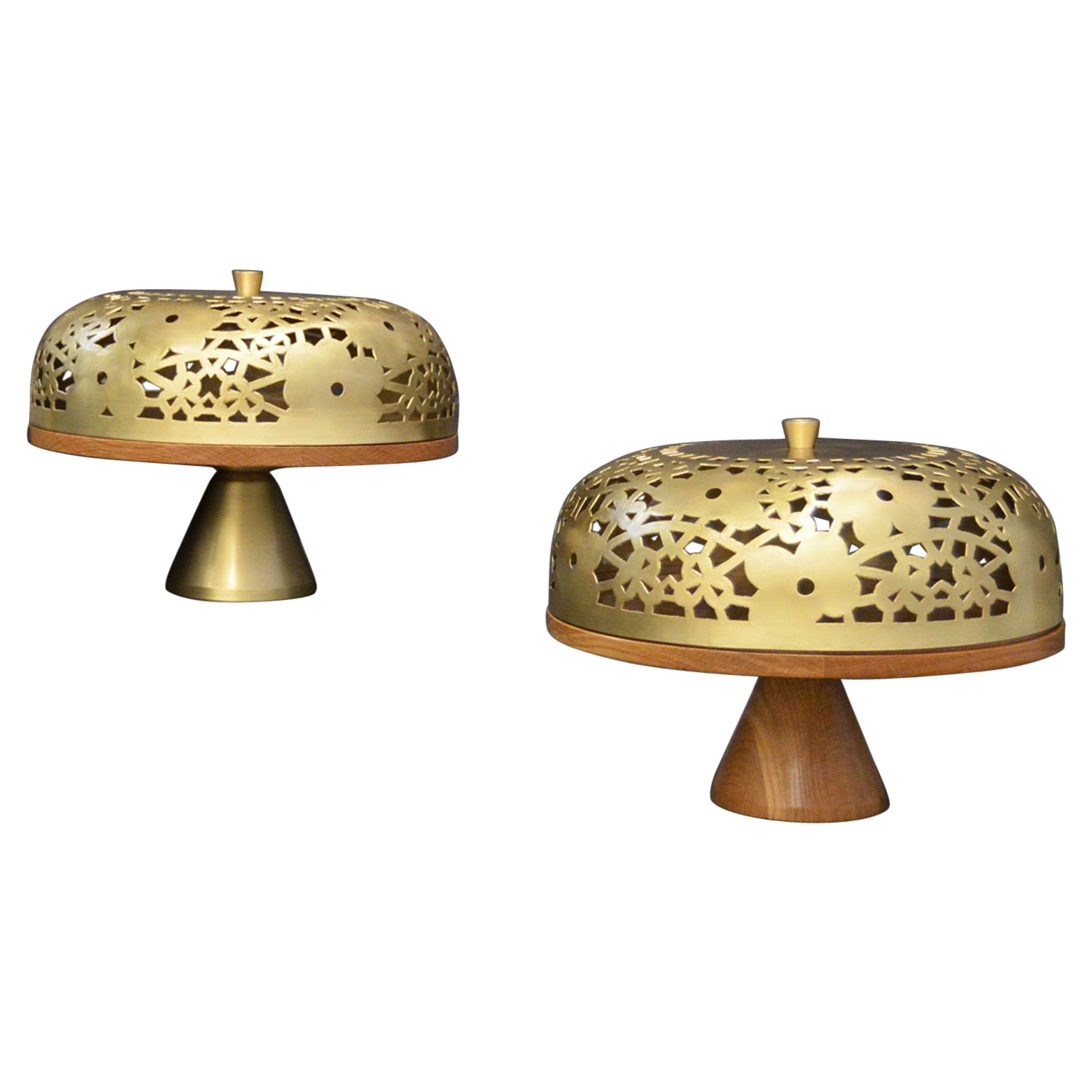 Set of 2 Camille Cake Stands by Marc Dibeh For Sale