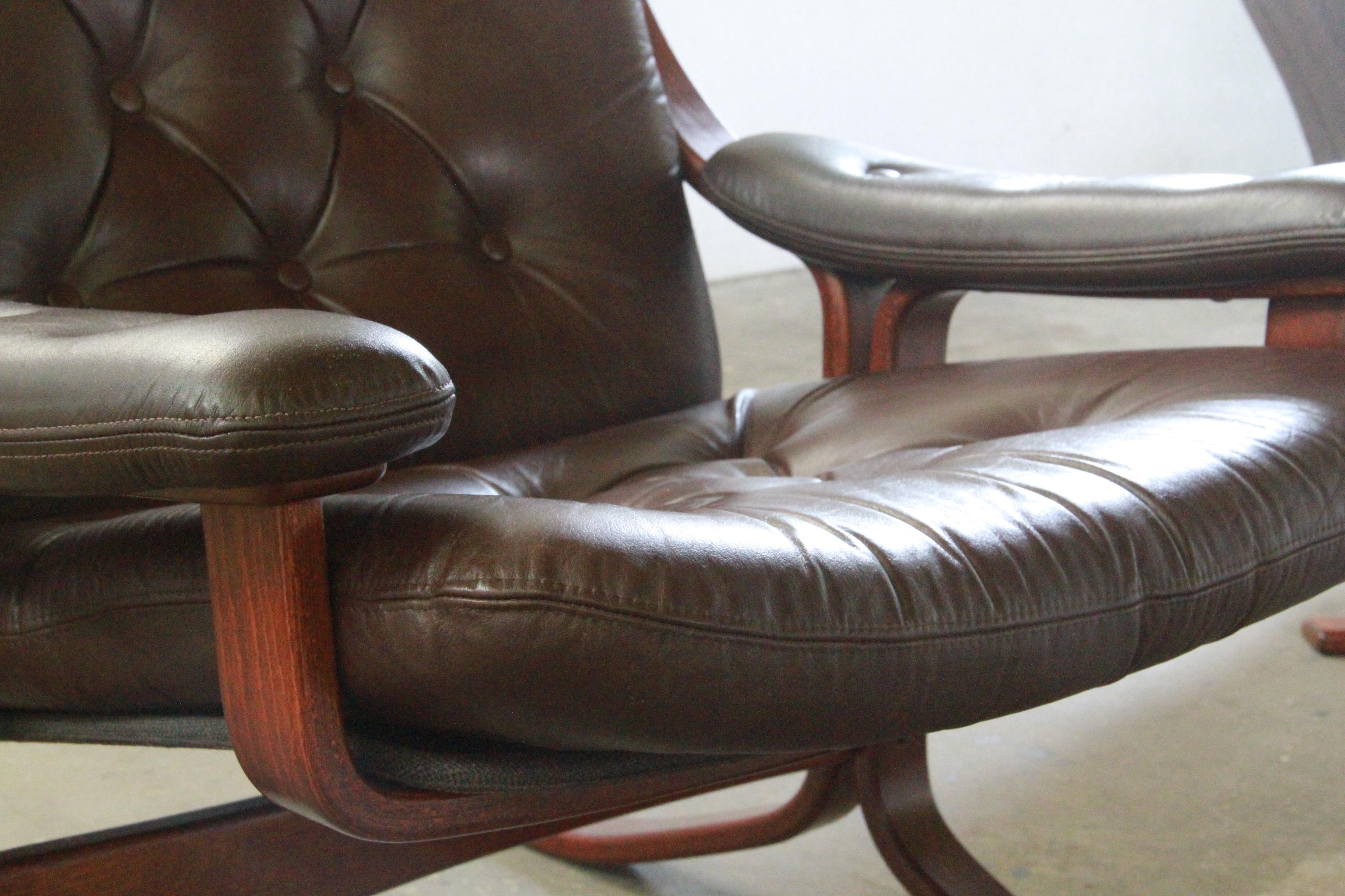 Ensemble de 2 fauteuils cantilever attr. Jon Hjortdal, Velledalen 1970 en vente 6