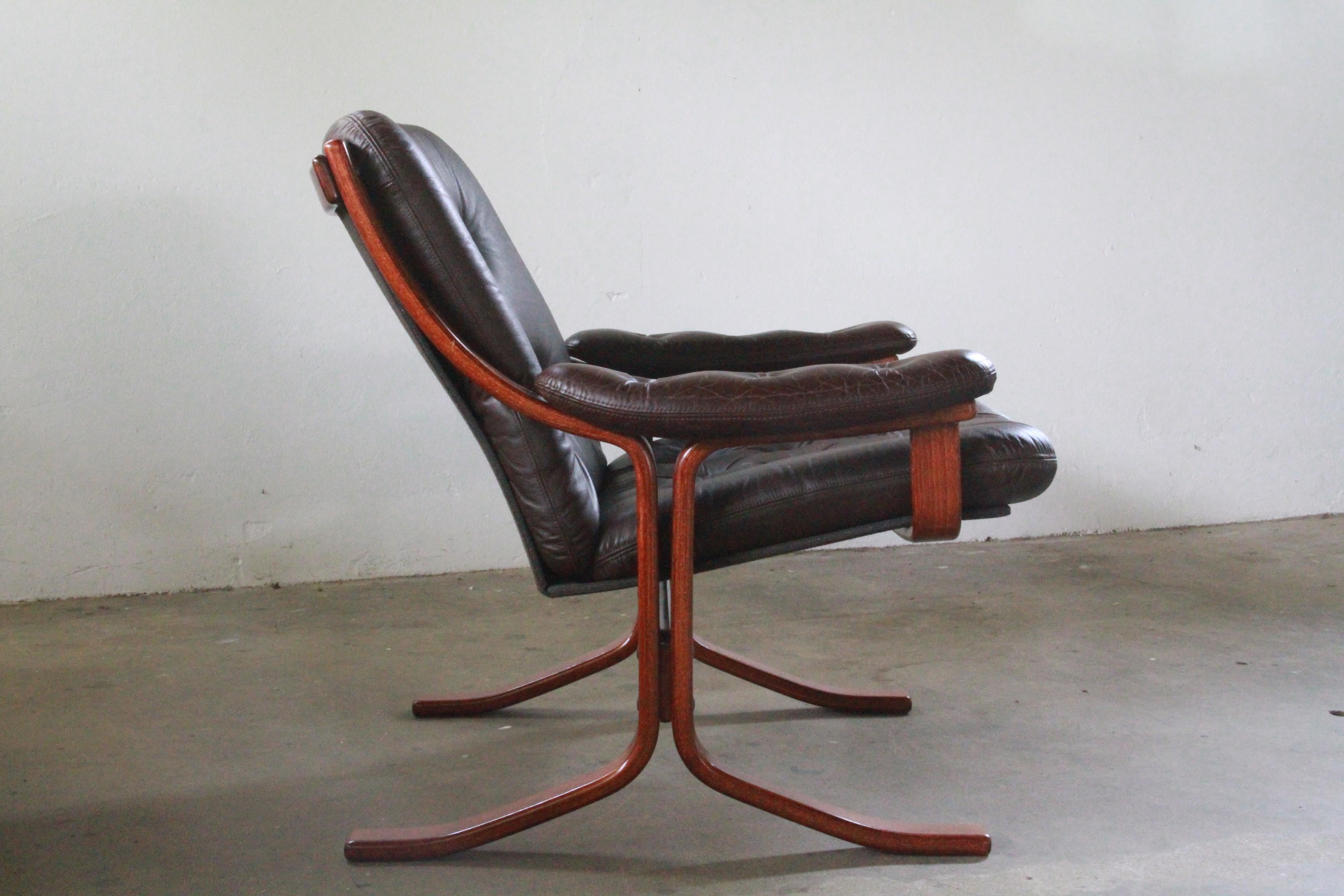 Ensemble de 2 fauteuils cantilever attr. Jon Hjortdal, Velledalen 1970 en vente 13