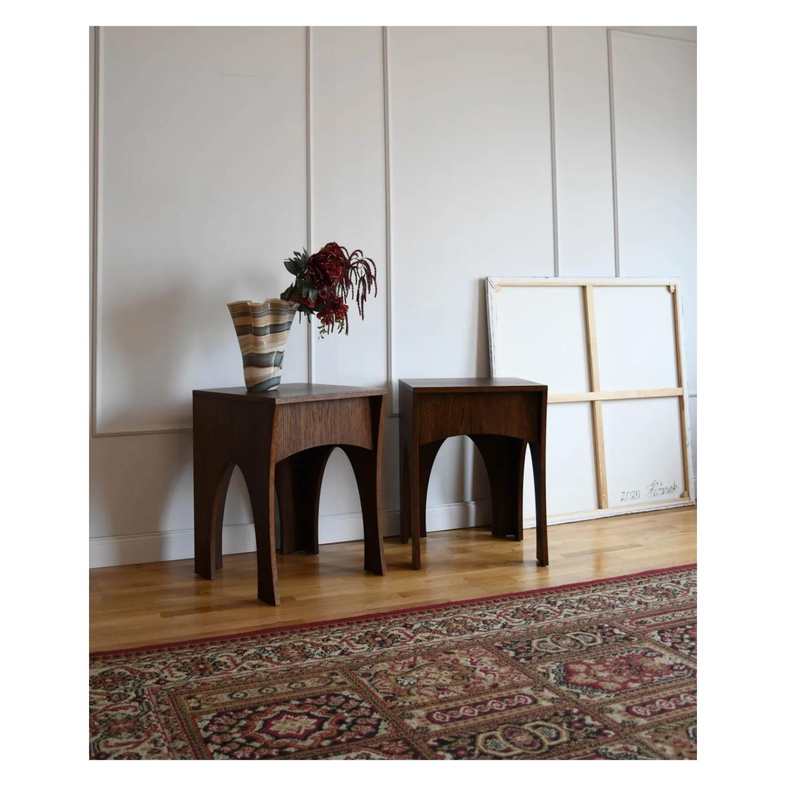 Polish Set Of 2 Capricorn Nightstands by Pastform For Sale