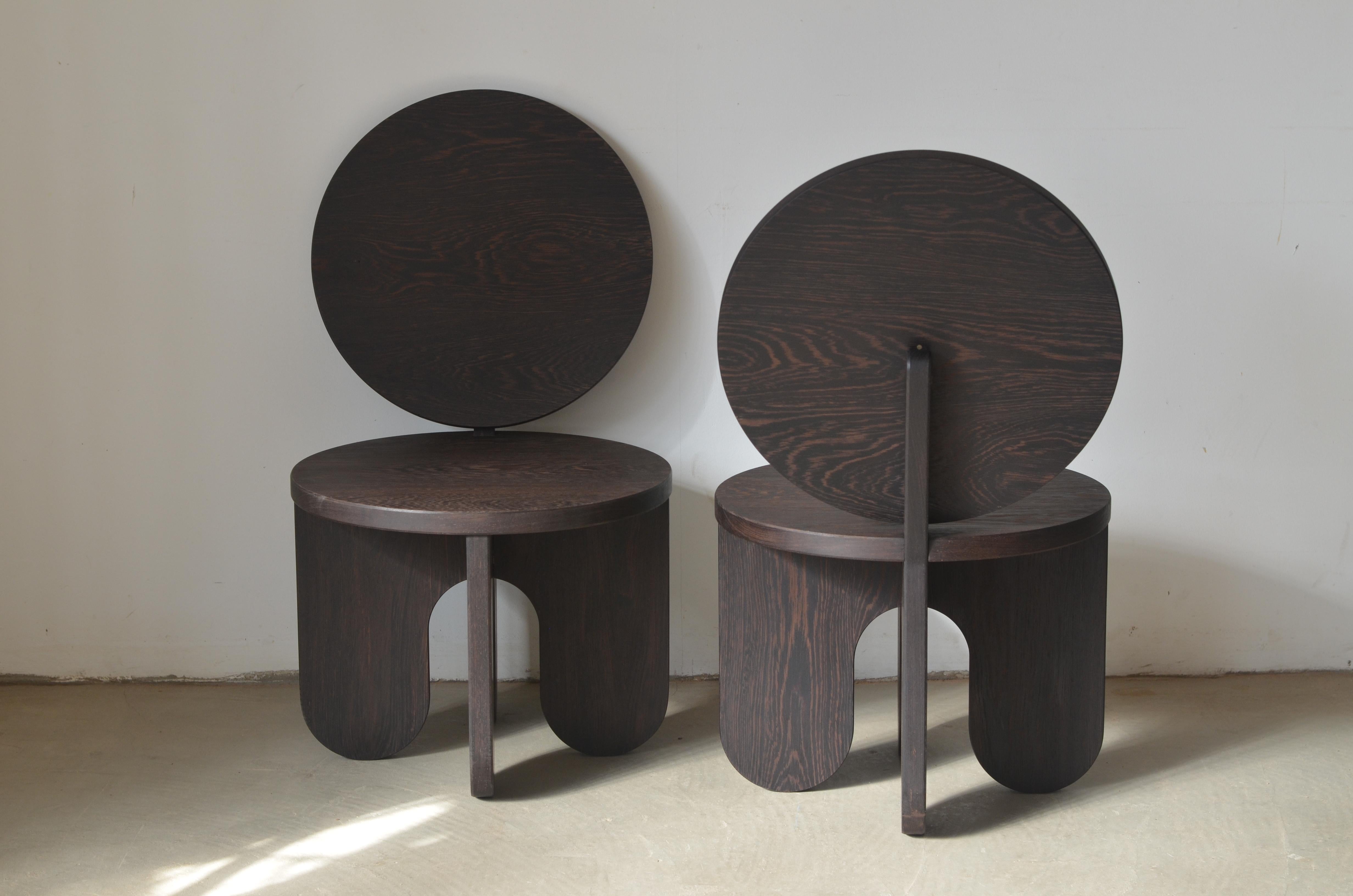 Moderne Ensemble de 2 chaises longues Capsule par Owl en vente