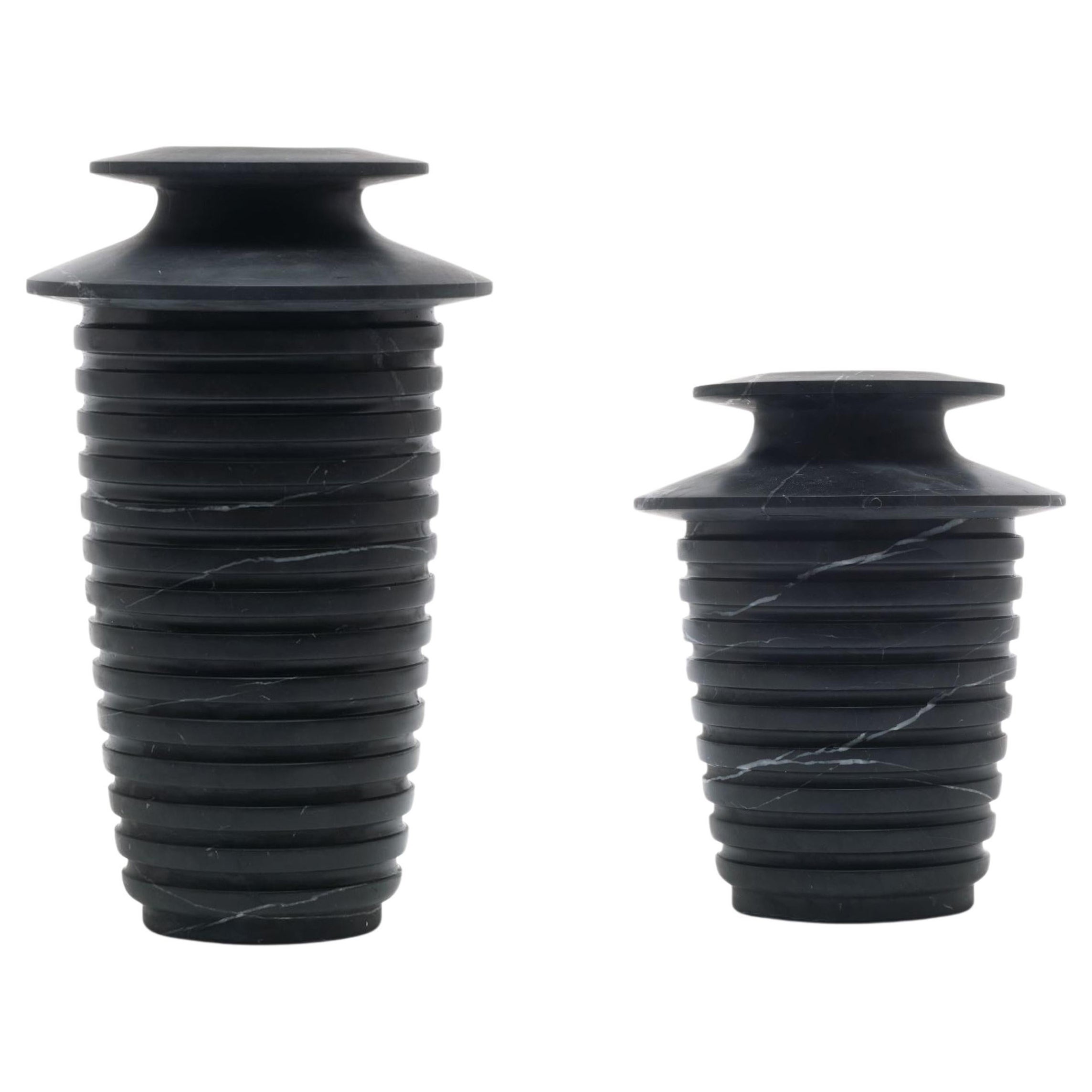 Set of 2 Capua Vases by Ivan Colominas For Sale