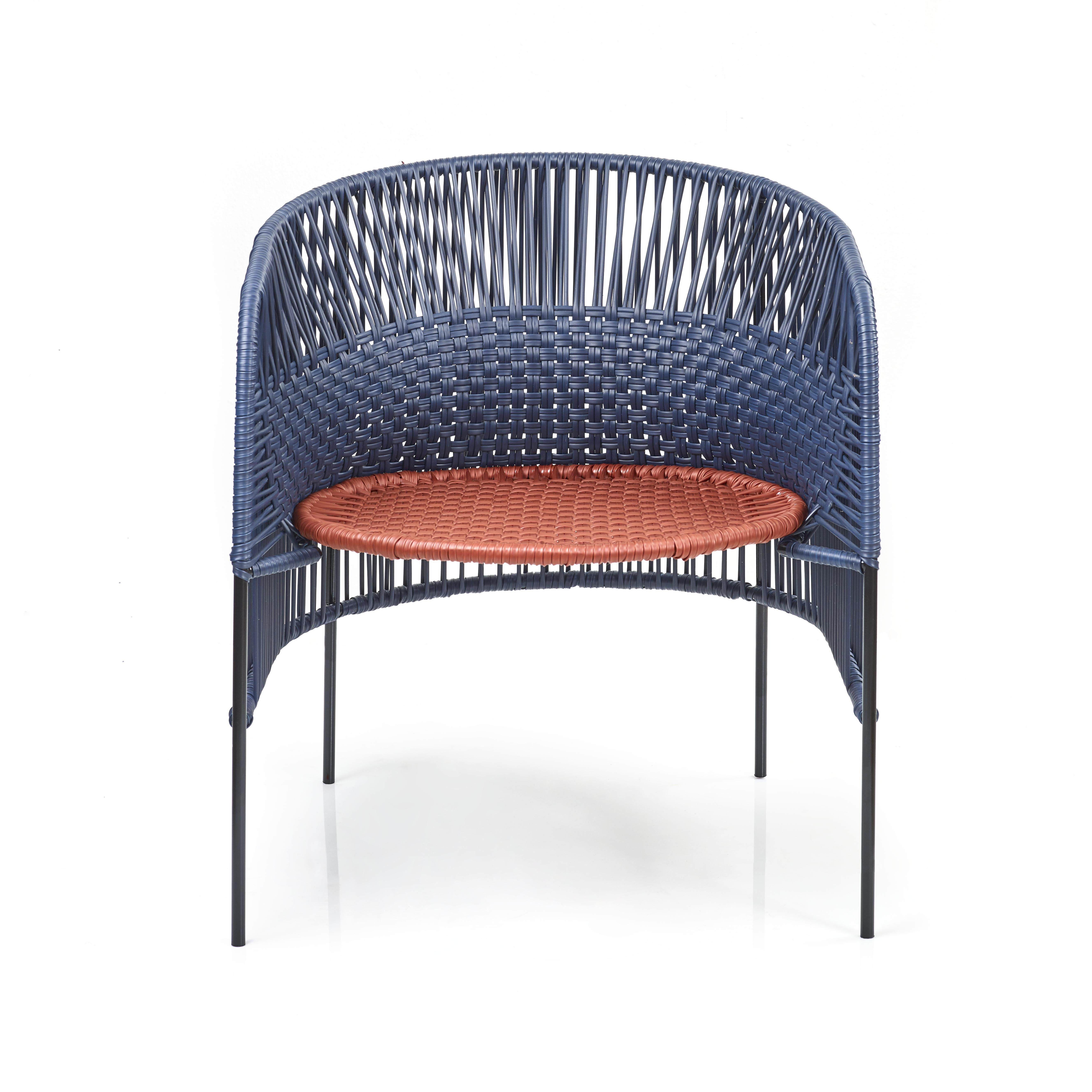 Modern Set of 2 Caribe Chic Lounge Chair by Sebastian Herkner For Sale