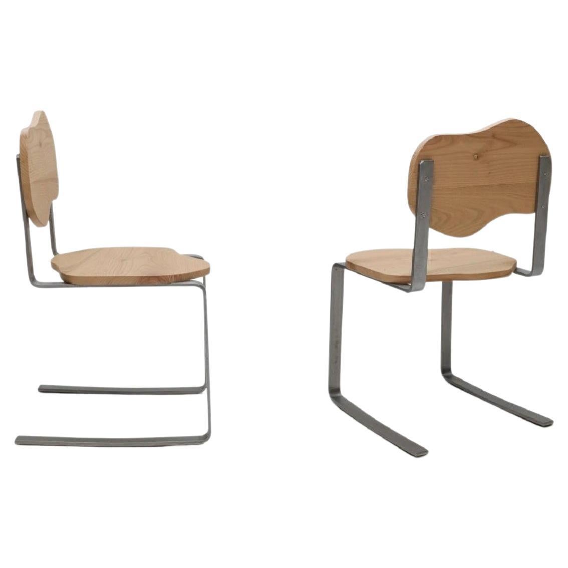 Set of 2 Carmen Chairs by ZAROLAT  For Sale