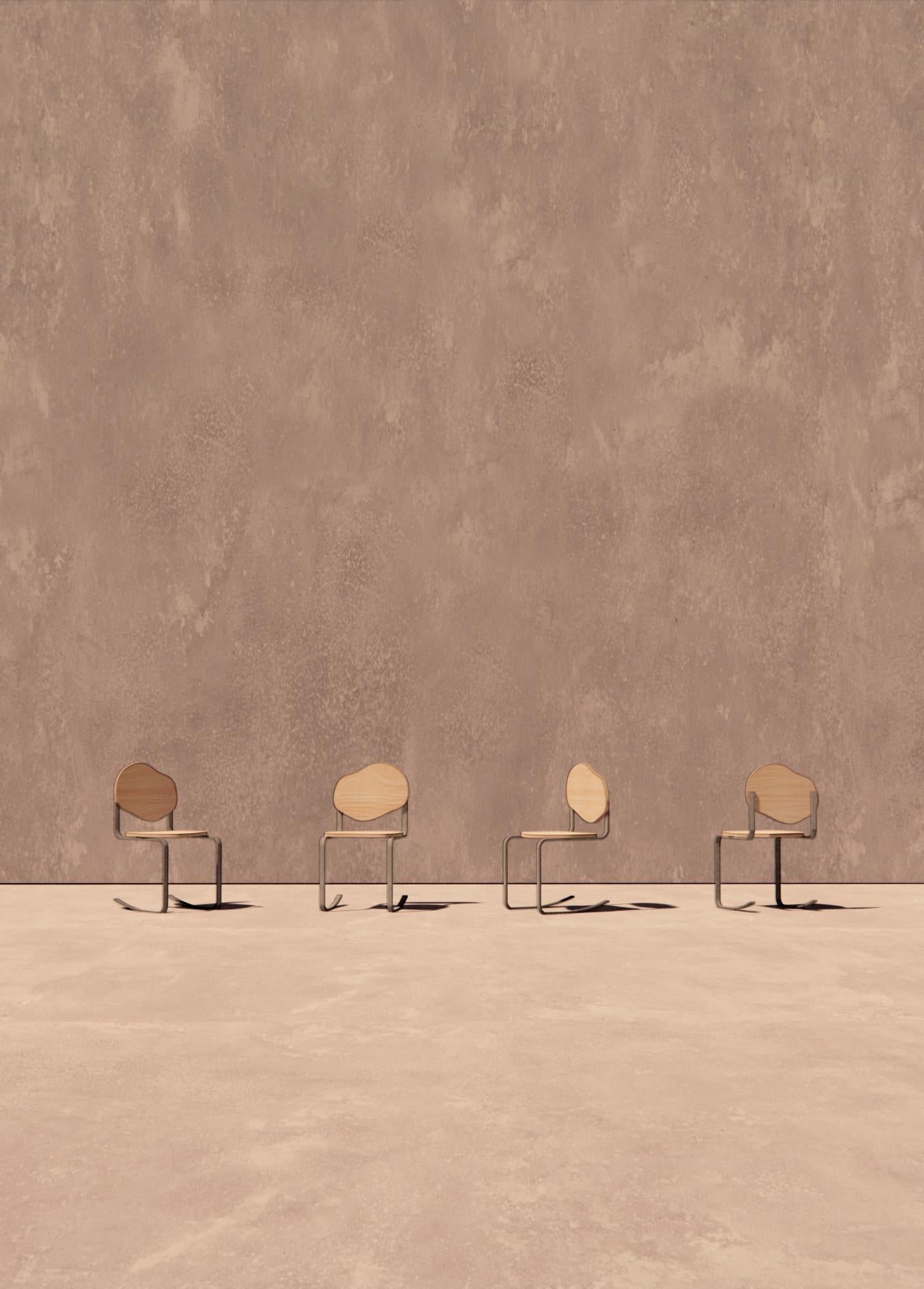 Set of 2 Carmen Chairs by ZAROLAT  For Sale 4